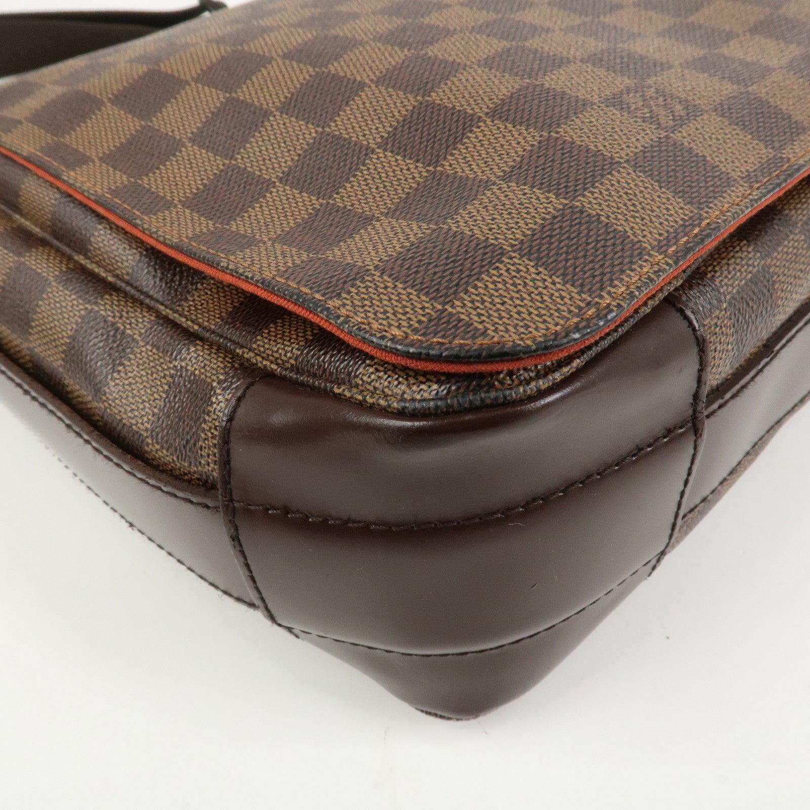 Louis Vuitton Damier Bastille Canvas Shoulder Bag Brown N45258