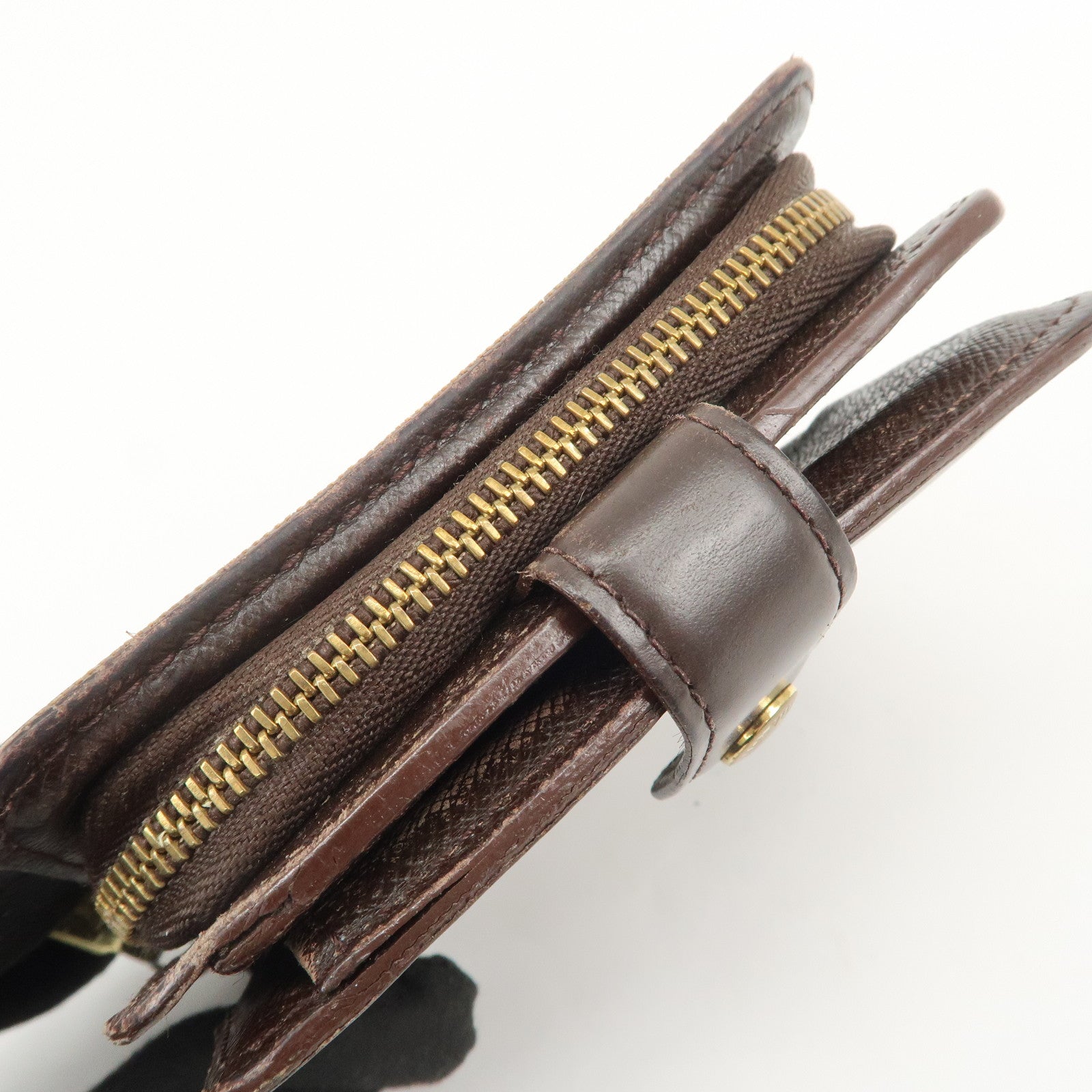 Louis Vuitton Damier Compact Zippy Bi-fold Small Wallet N61668