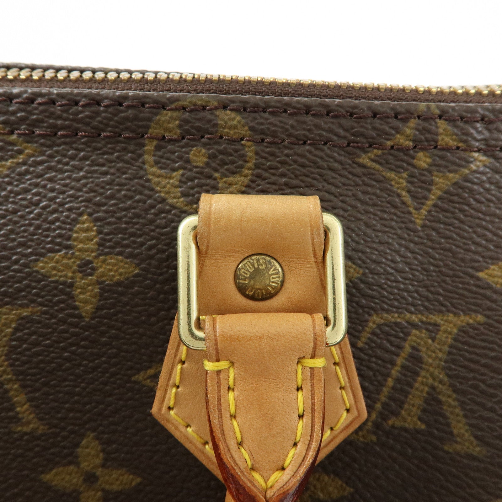 Louis Vuitton Monogram Speedy 25 Boston Bag Hand Bag Brown M41528
