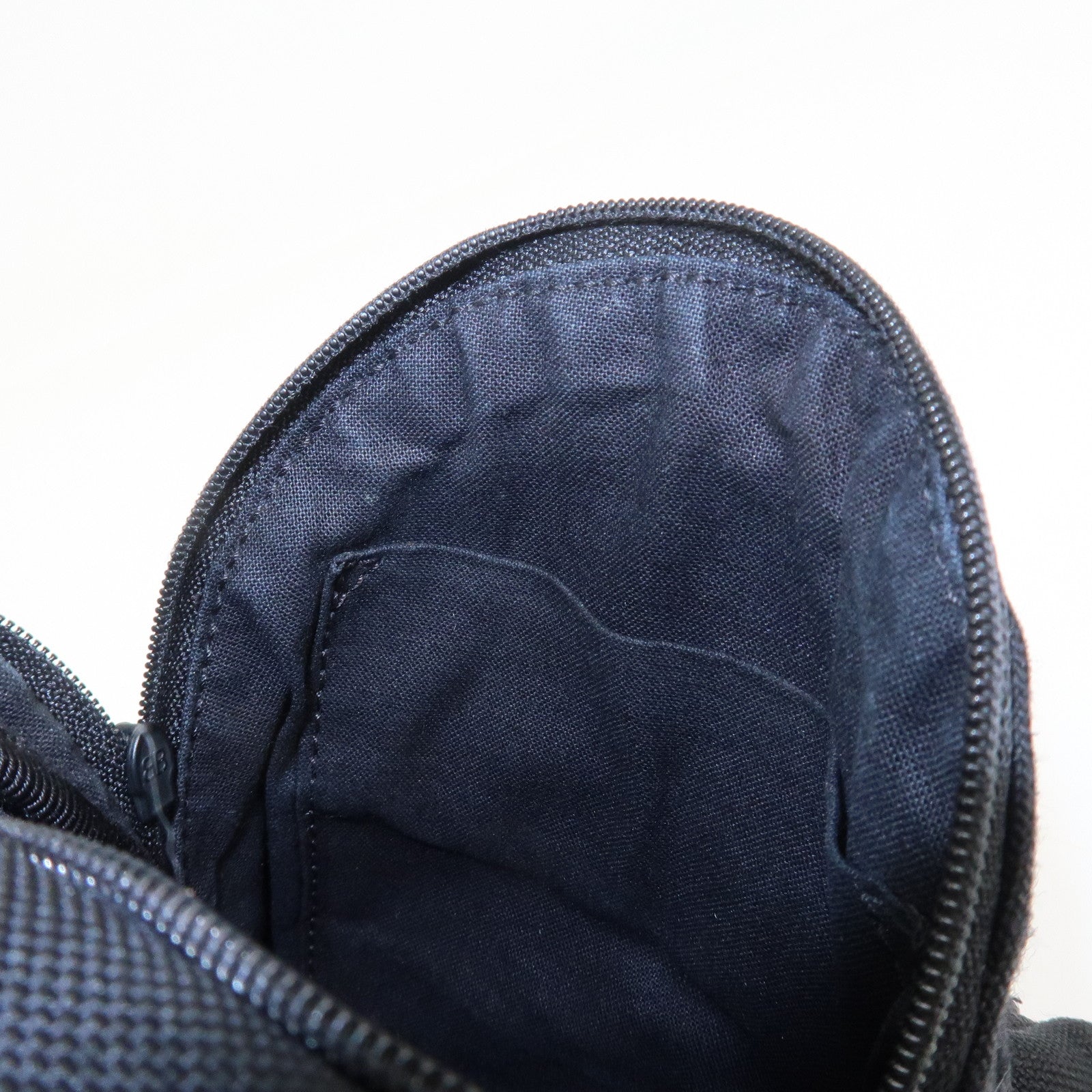 BALENCIAGA Logo Nylon Explorer Mini Shoulder Bag Black 656060