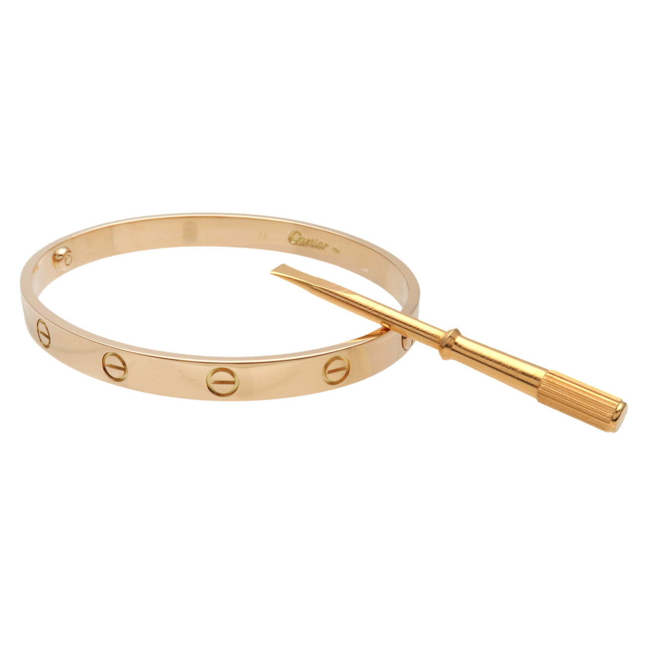 Cartier Love Bracelet K18 750YG Yellow Gold