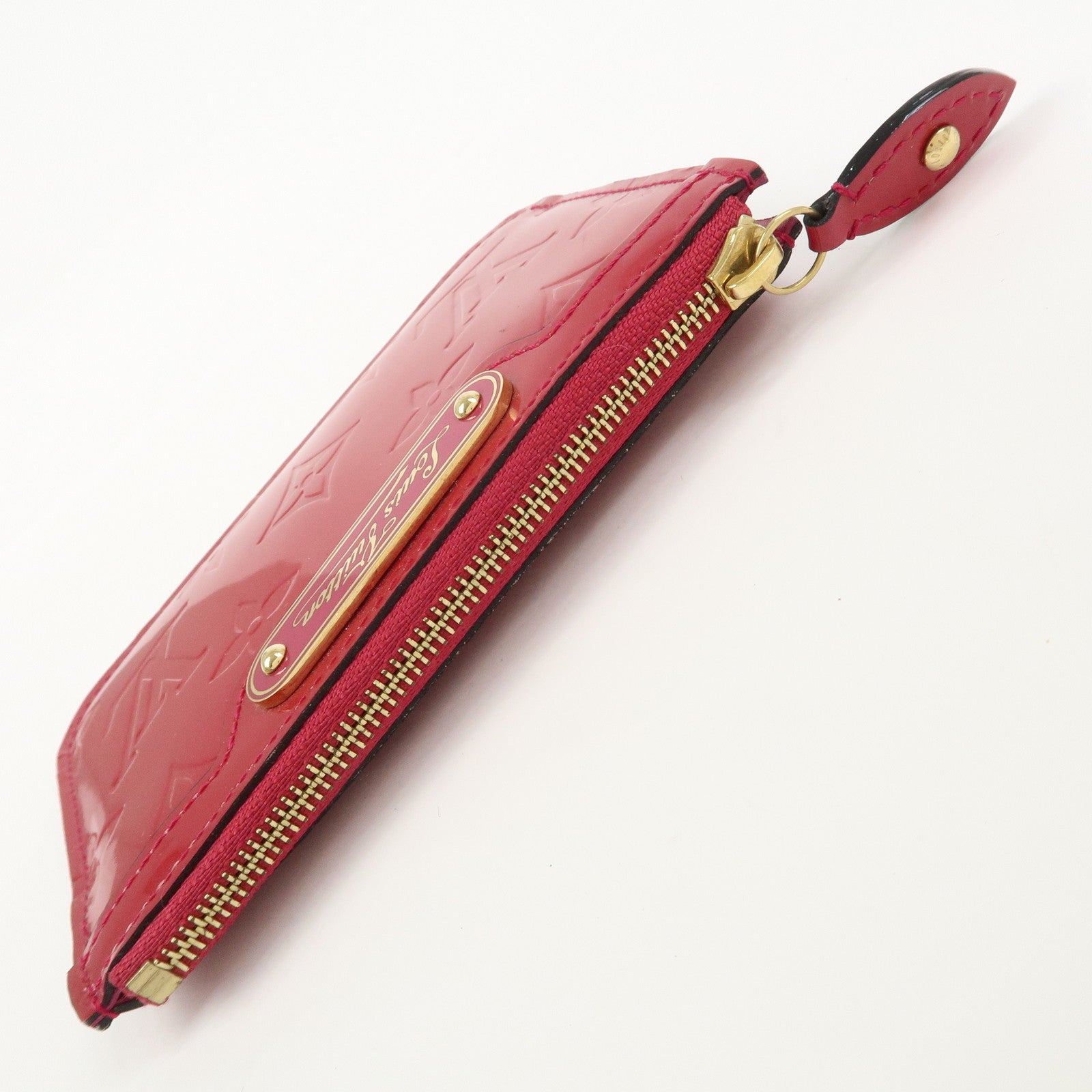 Louis Vuitton Monogram Vernis Pochette Cles NM Rose Indien M61466