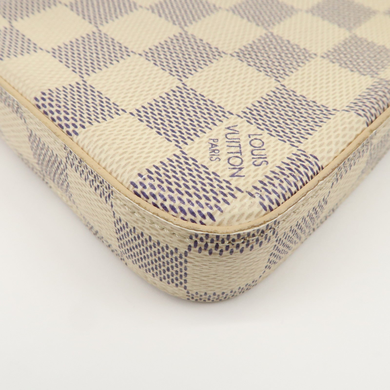 Louis Vuitton Damier Pochette Felicie Chain Shoulder Bag N63106