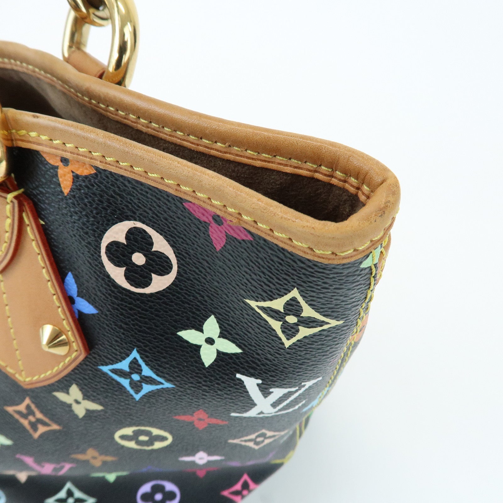 Louis Vuitton Monogram Multicolor Annie MM Shoulder Bag Noir M40308