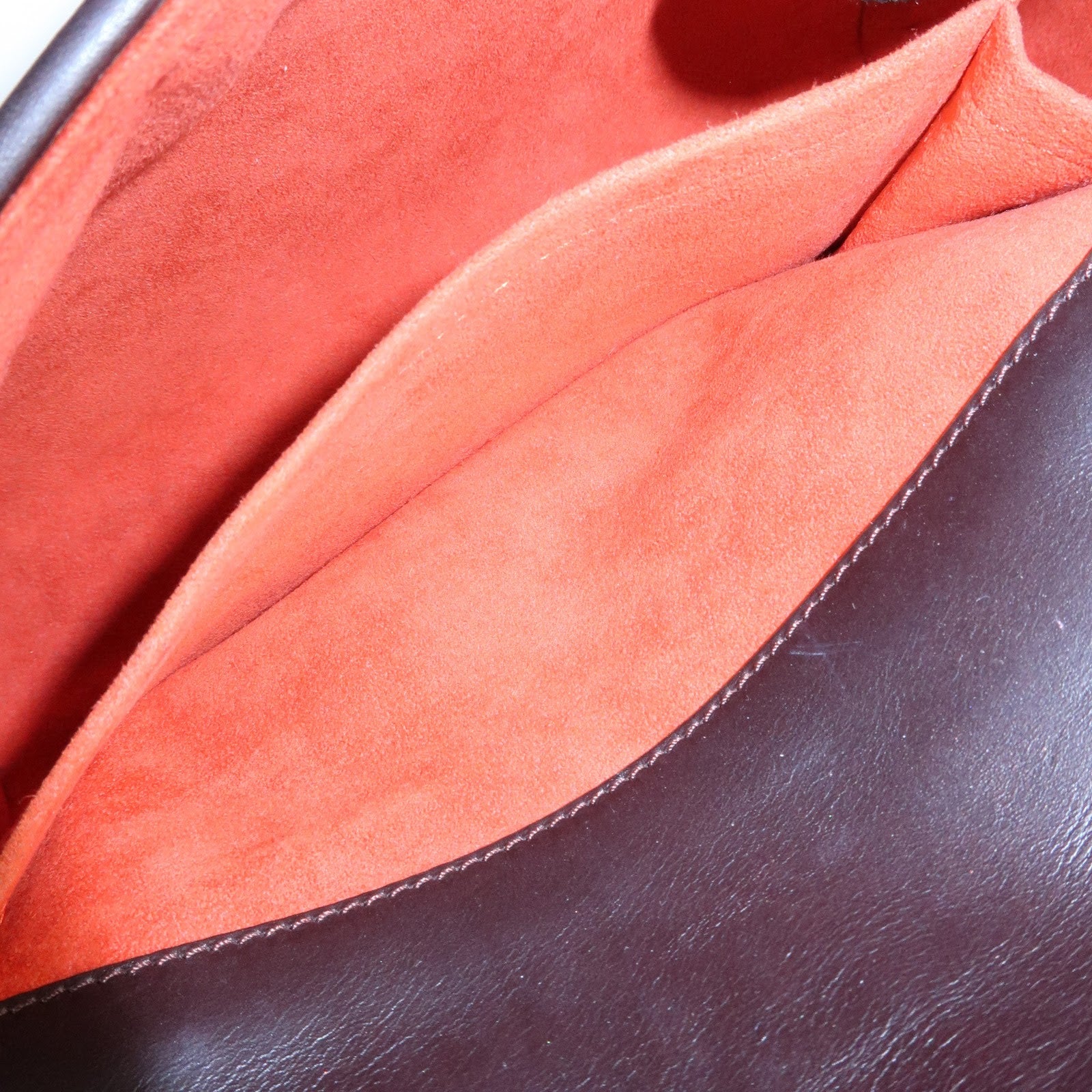 Louis Vuitton Damier Sauvage Lion Hand Bag Beige Brown M92131