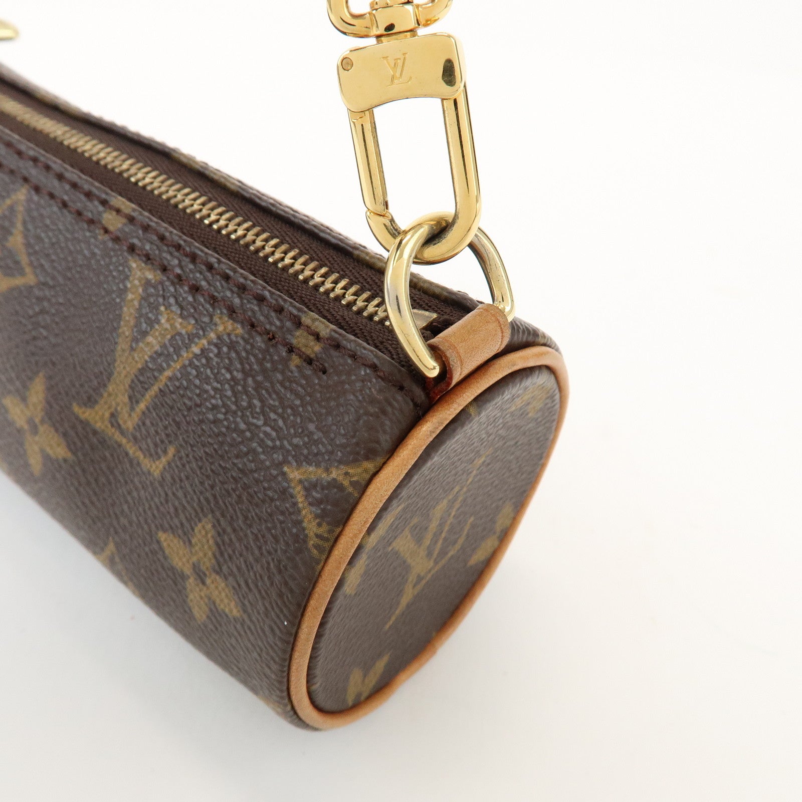 Louis Vuitton Monogram Mini Pouch for Papillon Bag Brown