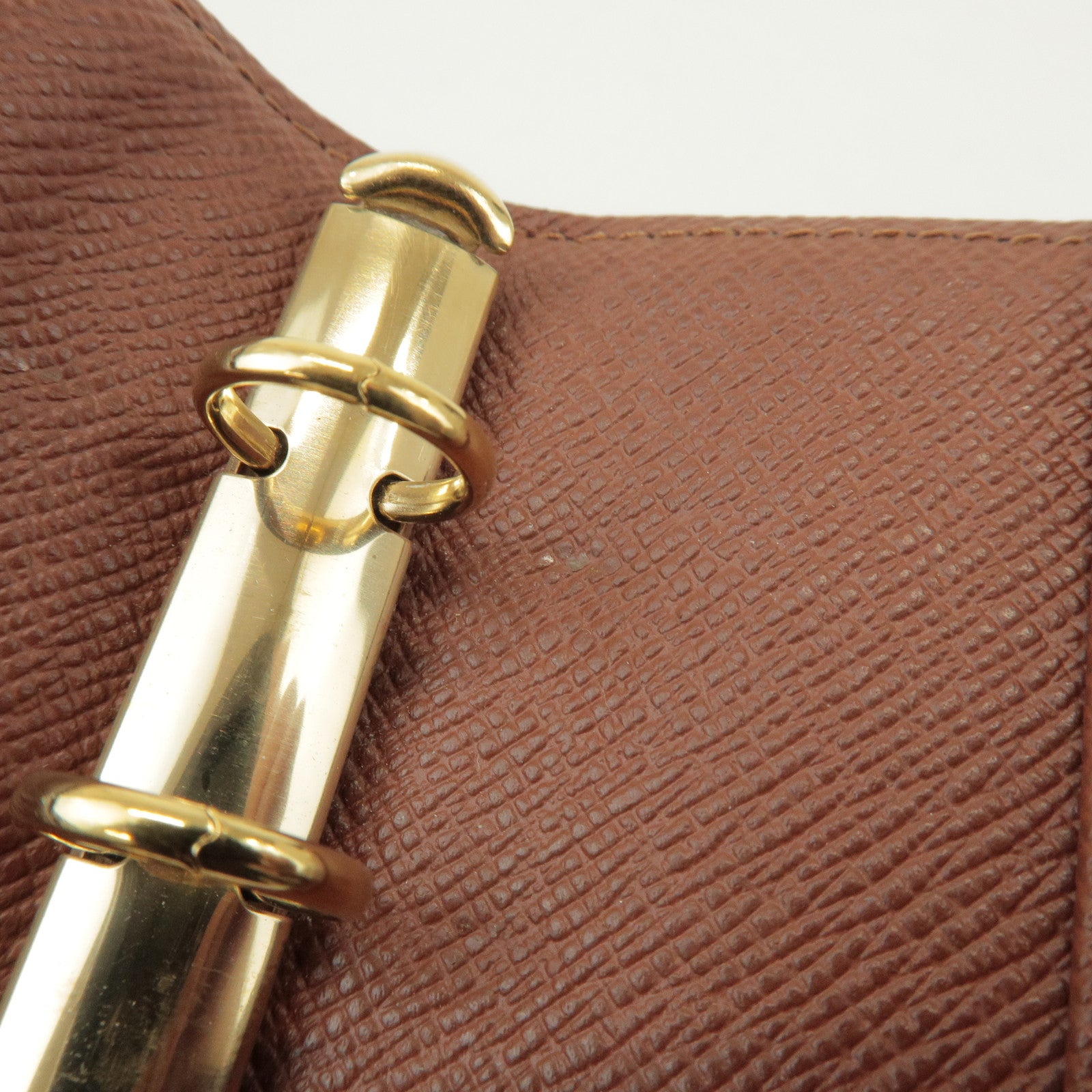 Louis Vuitton Monogram Agenda PM Planner Cover Brown R20005