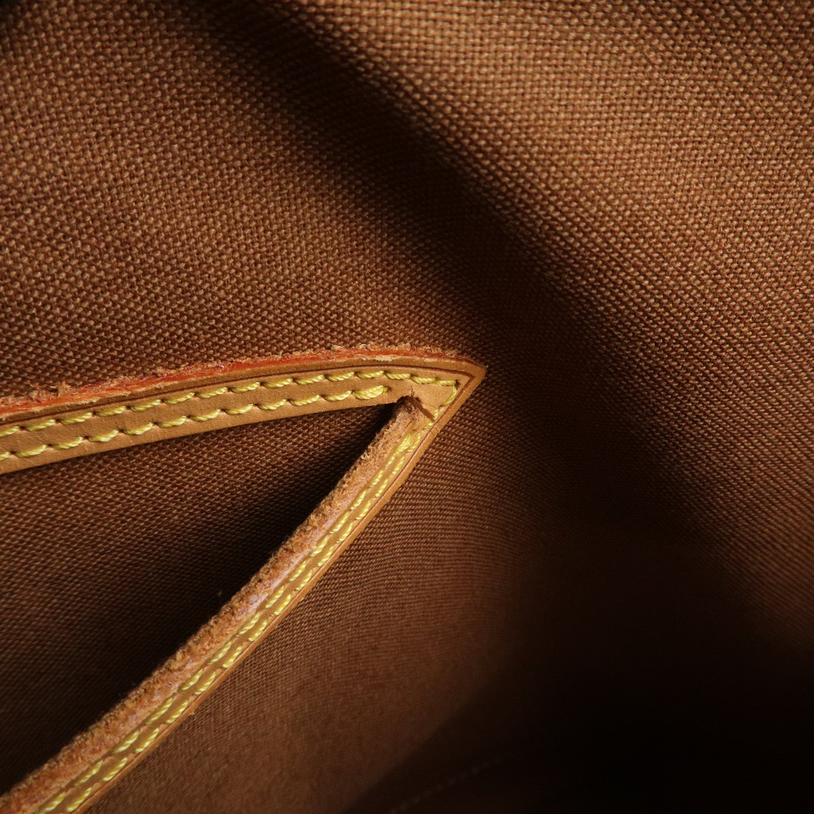 Louis Vuitton Monogram Canvas Alma Hand Bag Brown M51130