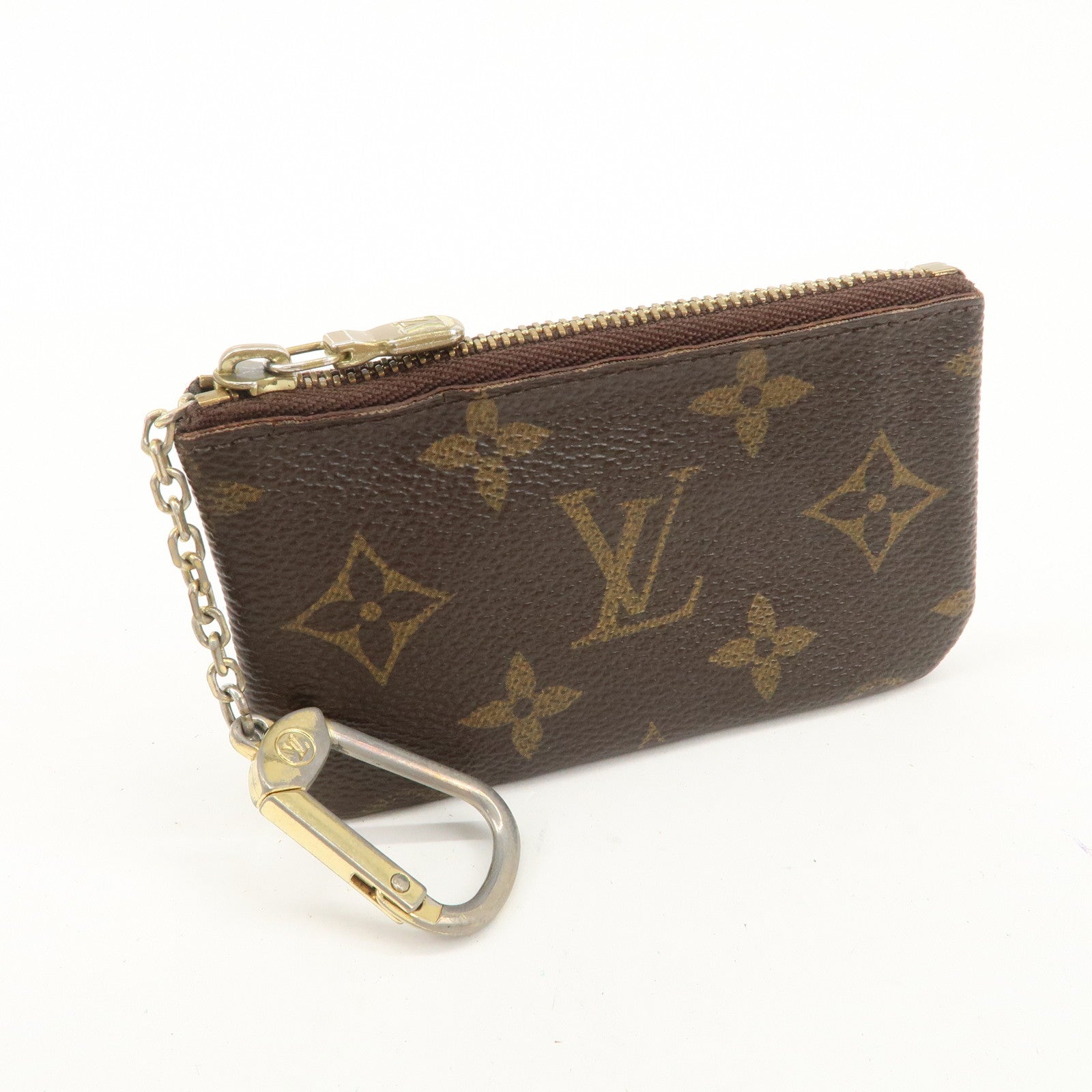 Louis Vuitton Monogram Set of 3 Coin Case M62650 M61970 Used