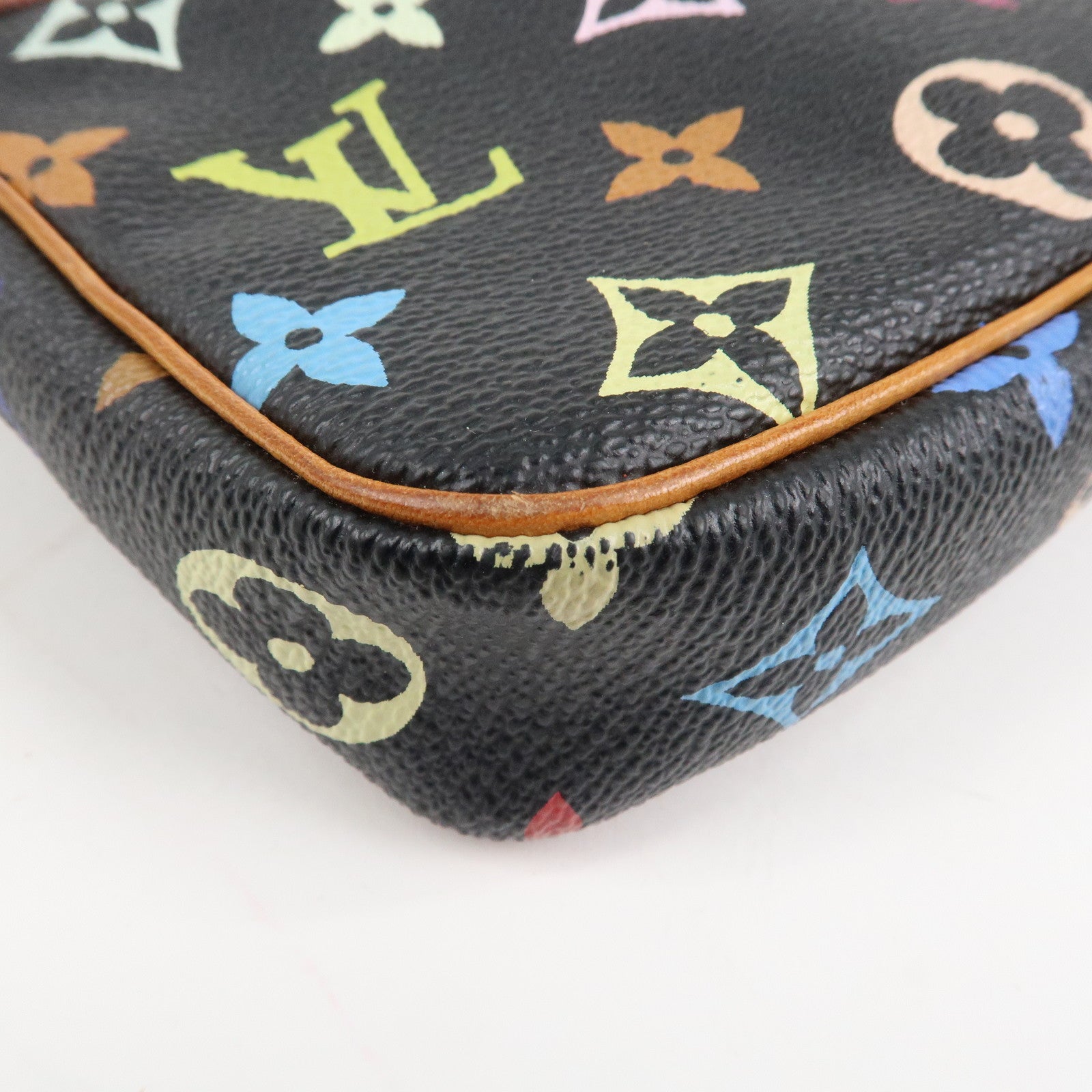 Louis Vuitton Monogram Multicolor Pochette Accessoires Noir M92648 Used