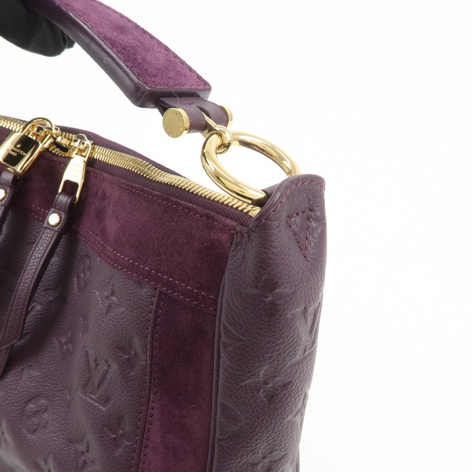 Louis Vuitton Monogram Empreinte Audacieuse PM Hand Bag M40583