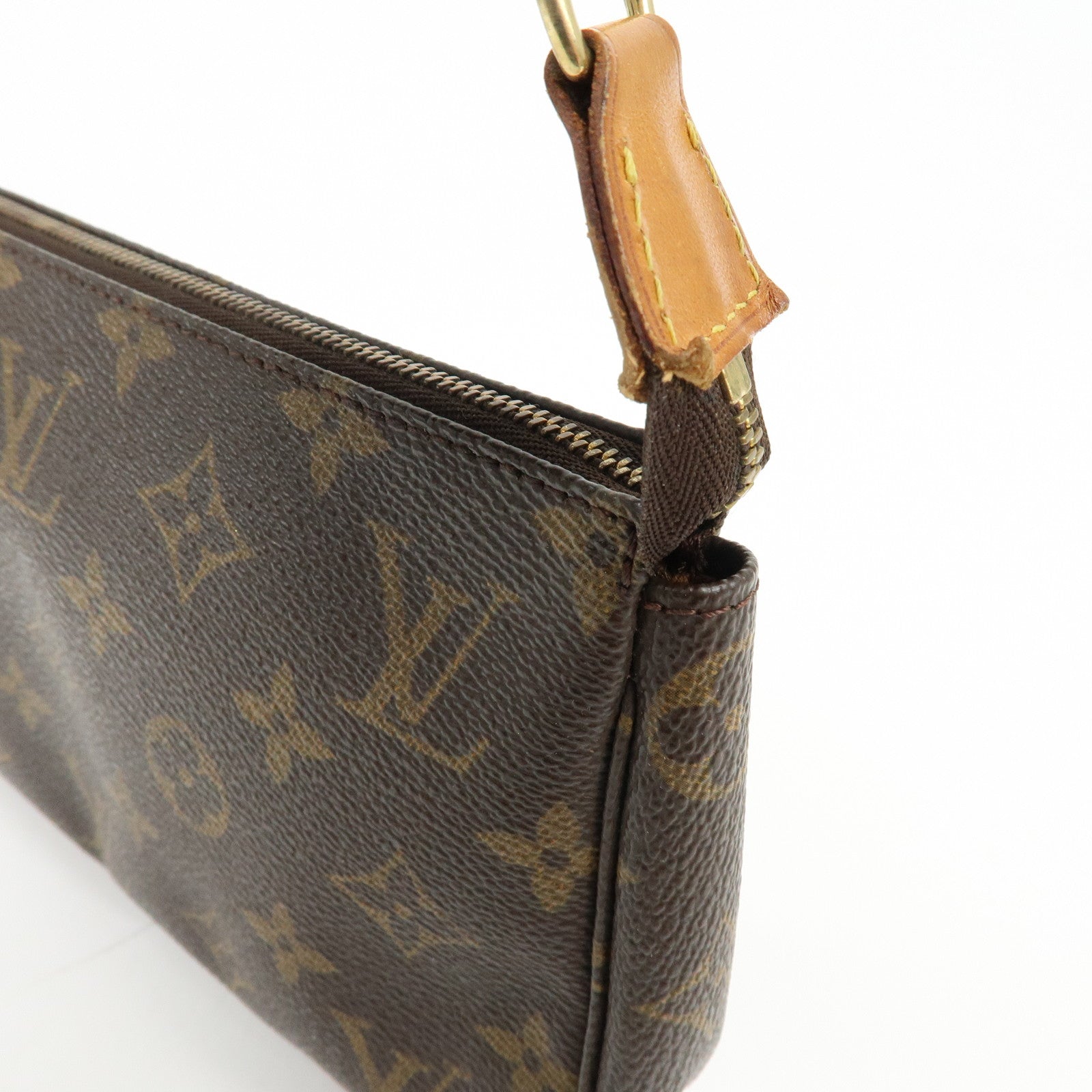 Louis Vuitton Monogram Pochette Accessoires Pouch Hand Bag M51980