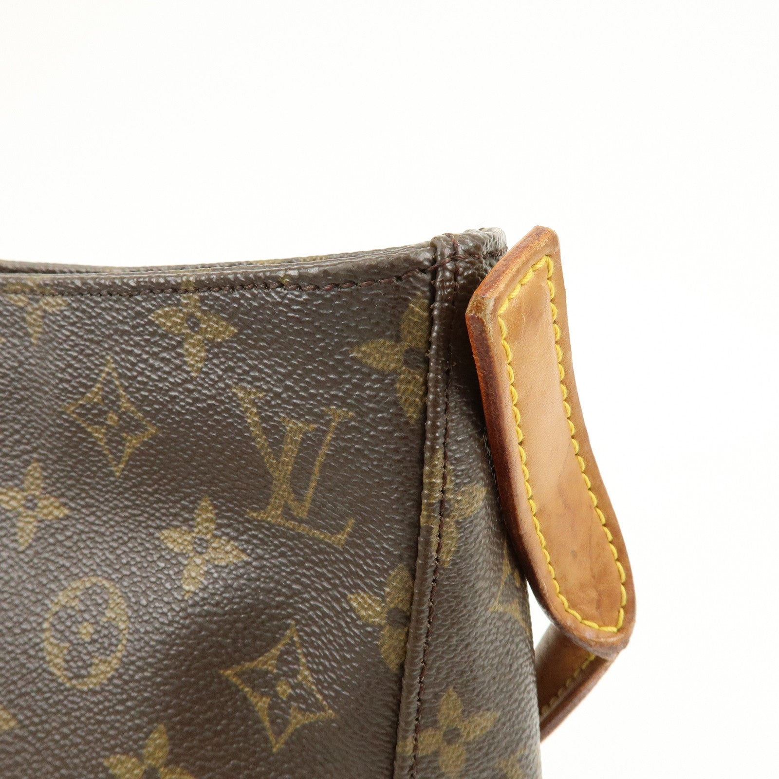 Louis Vuitton Monogram Looping GM Shoulder Bag Brown M51145