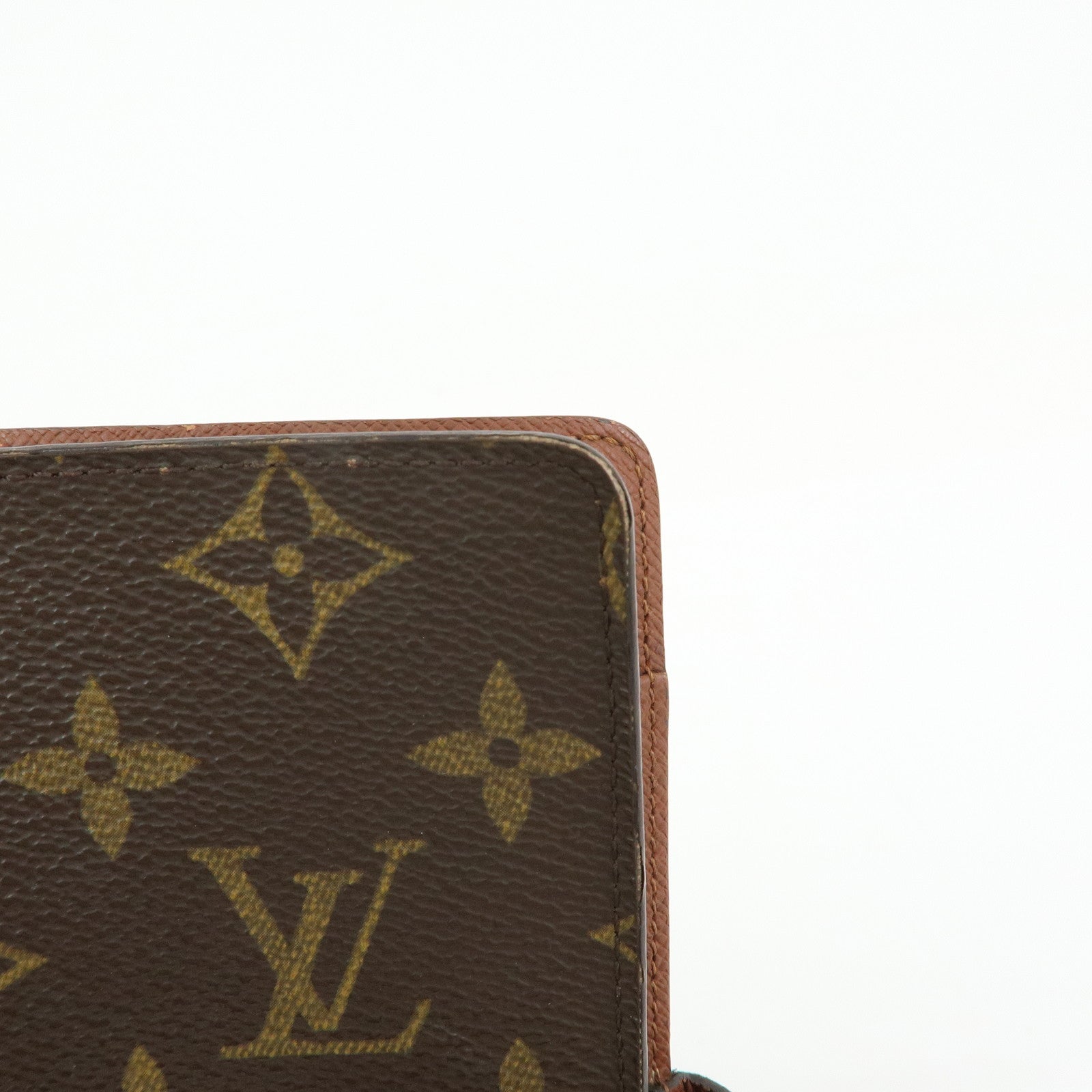 Louis Vuitton Monogram Agenda MM Planner Cover Brown R20105