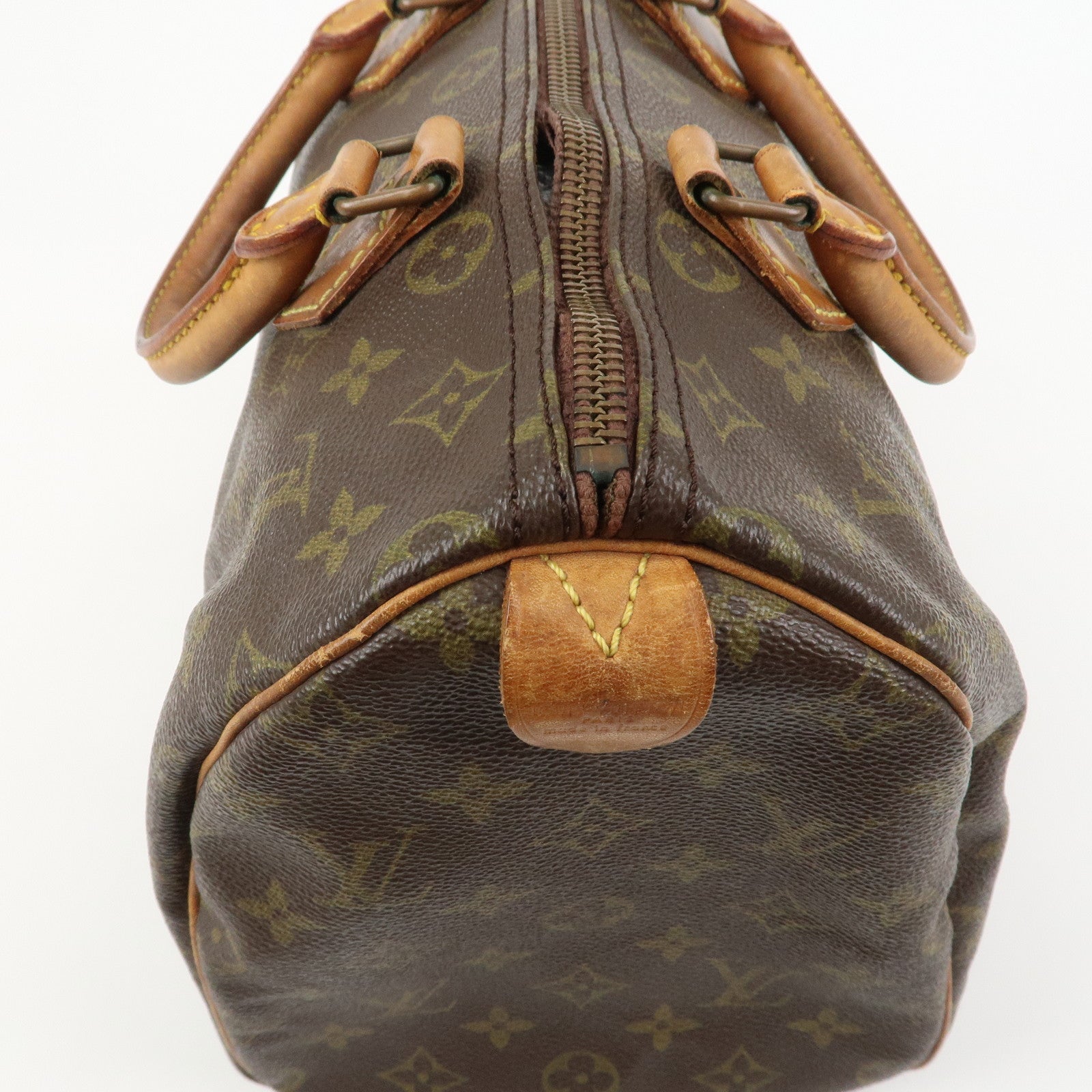Louis Vuitton Monogram Speedy 30 Boston Bag Hand Bag Brown M41526