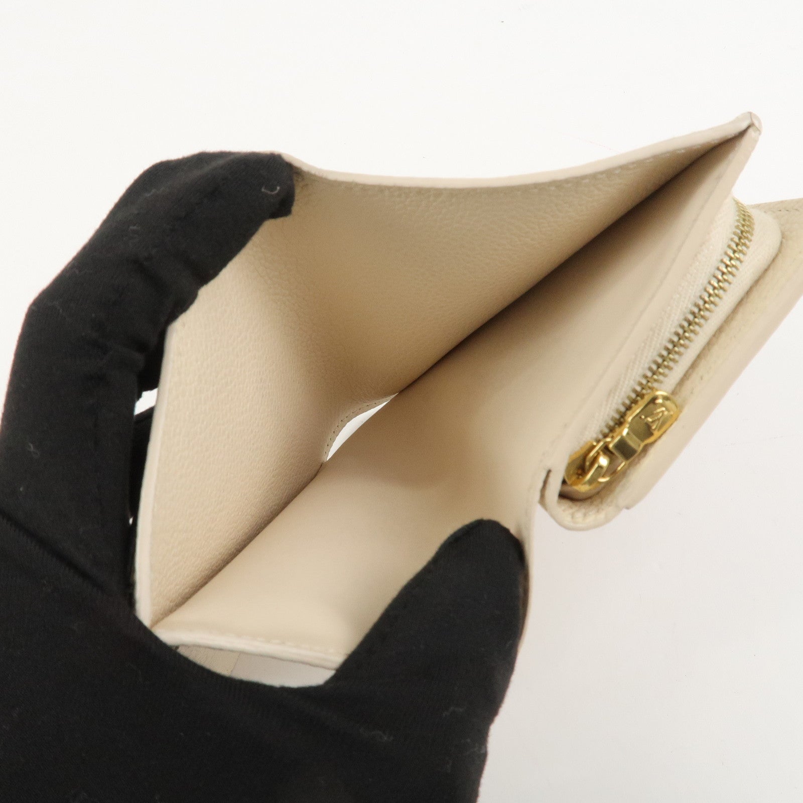 Louis Vuitton Monogram Empreinte Portefeuille Clea Wallet M80754 Used