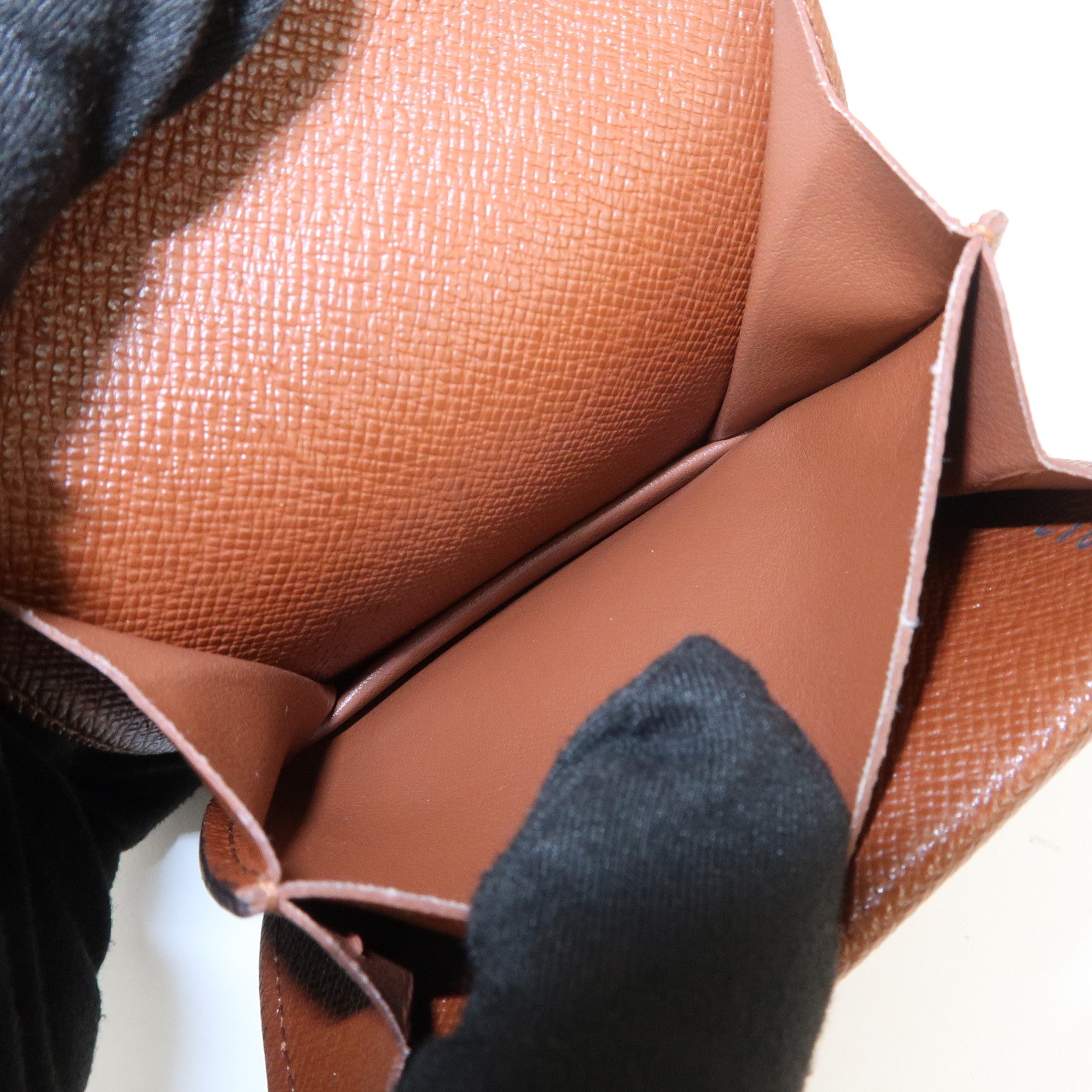 Louis Vuitton Monogram Porte Monnaie Gousset Coin Case M61970 Used