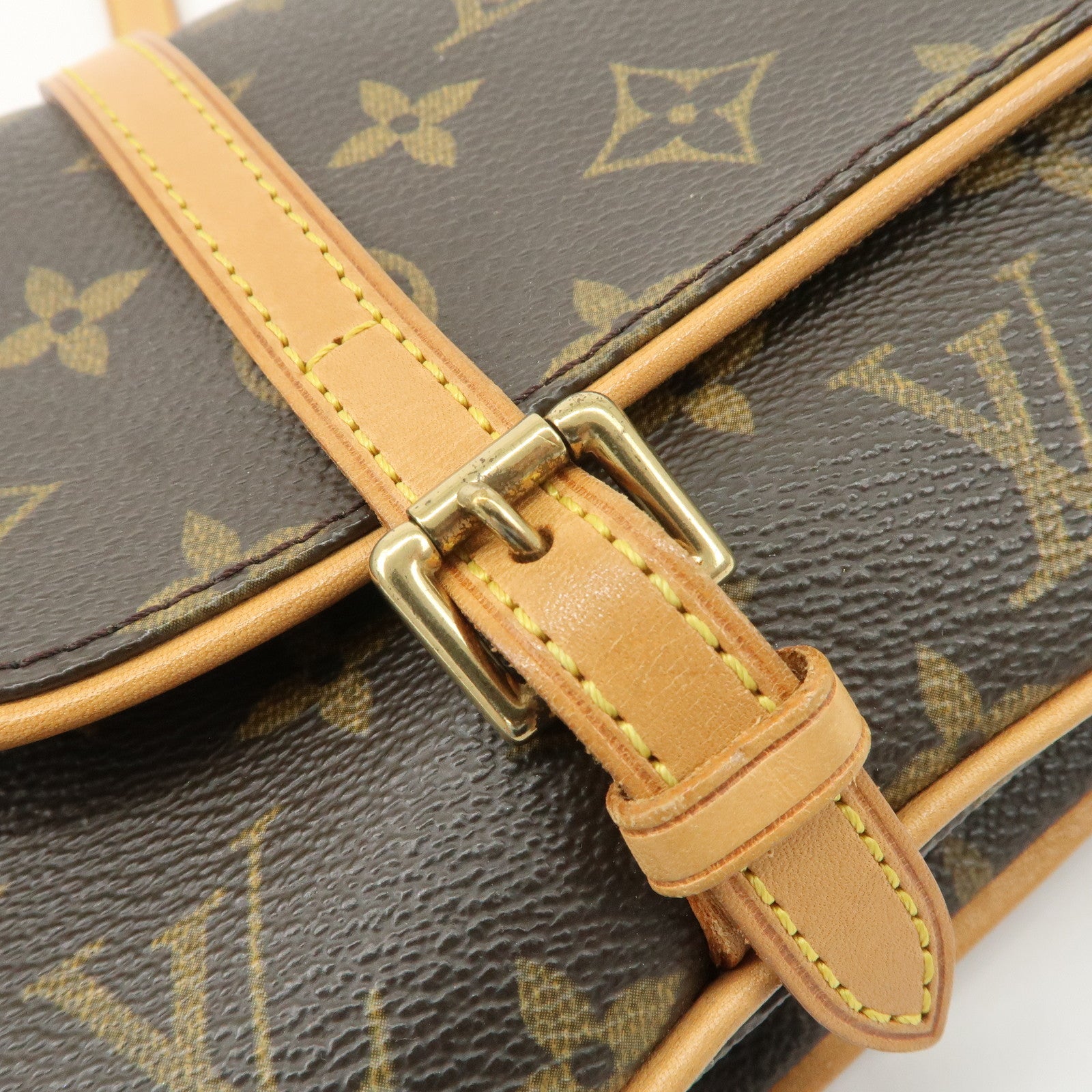 Louis Vuitton Monogram Marelle Shoulder Bag Brown M51157 Used