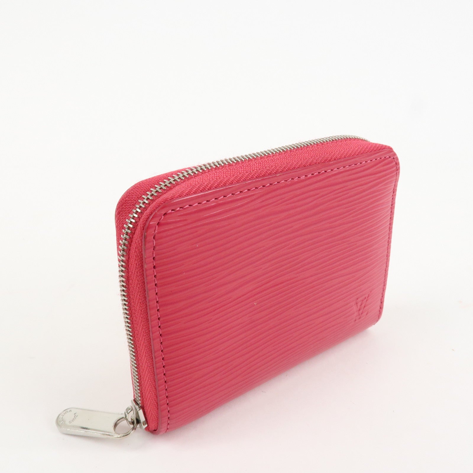 Louis Vuitton Epi Zippy Coin Purse Coin Case Fuchsia M60383 Used