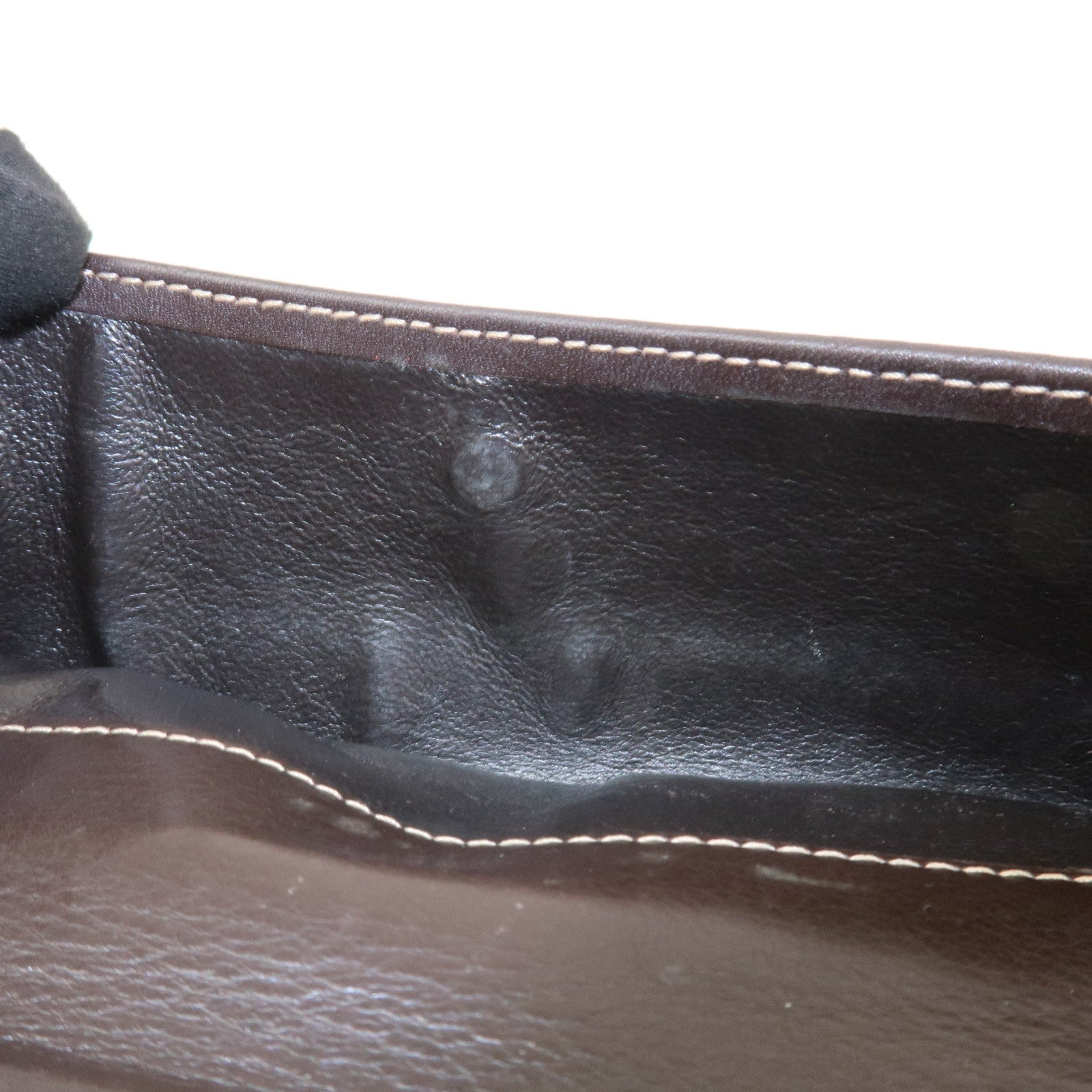 GUCCI Lovely Heart GG Canvas Leather Bi-fold Long Wallet 203550