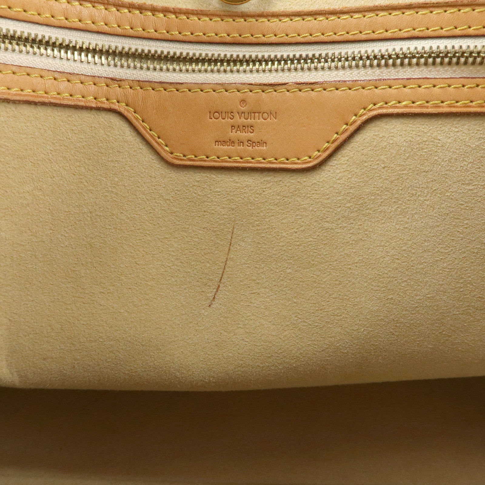 Louis Vuitton Damier Azur Hampstead MM Canvas Hand Bag N51206