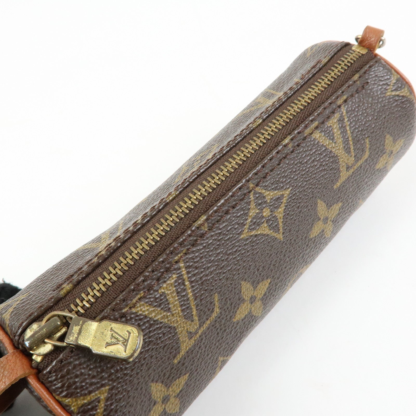 Louis Vuitton Monogram Mini Pouch for Papillon Bag Brown