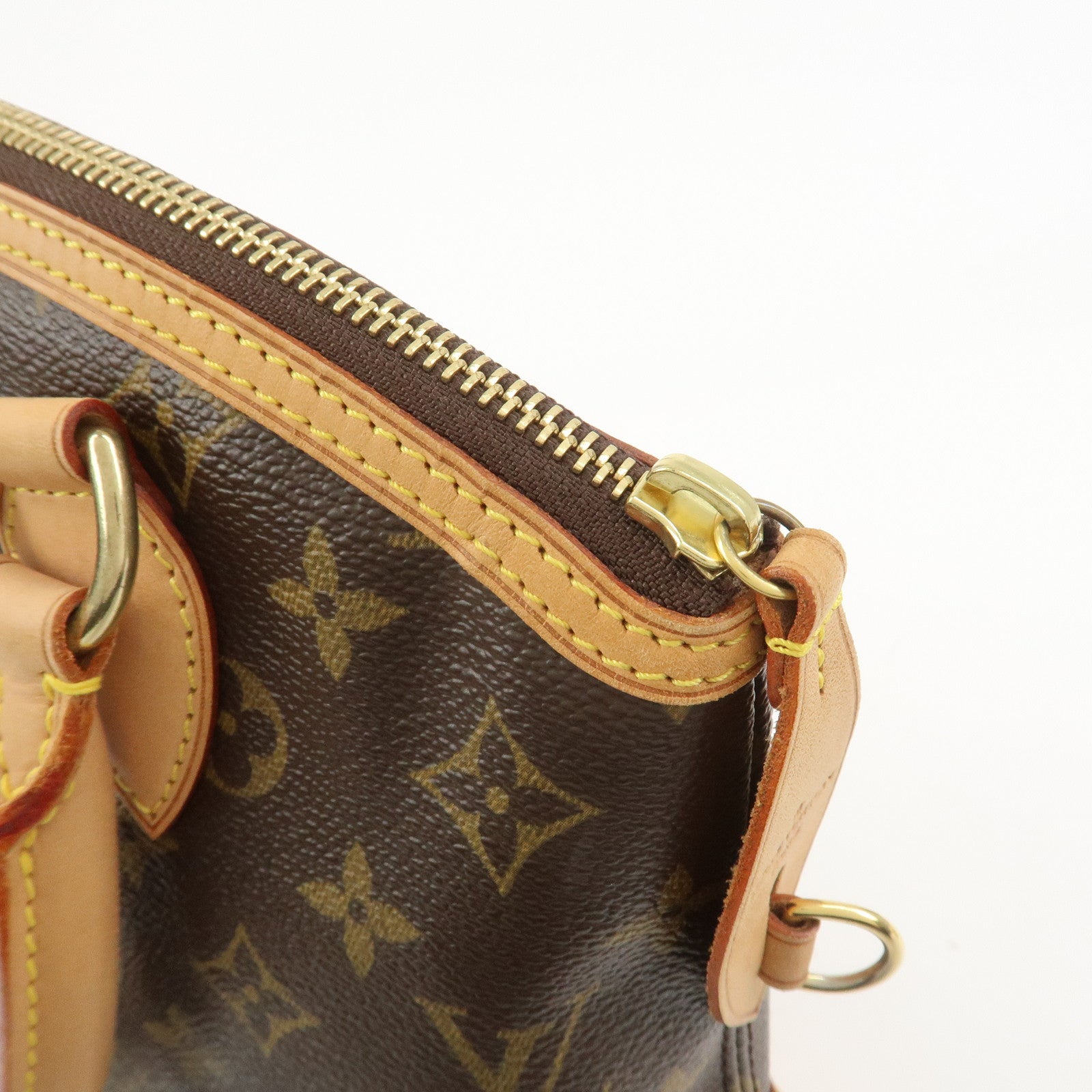 Louis Vuitton Monogram Lockit PM Hand Bag Tote Bag Brown M40102