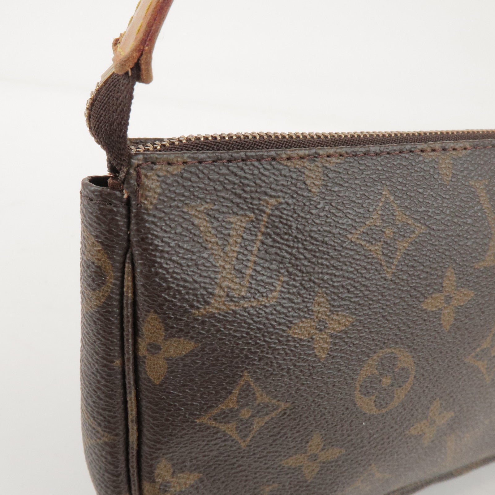 Louis Vuitton Monogram Pochette Accessoires Pouch Hand Bag M51980
