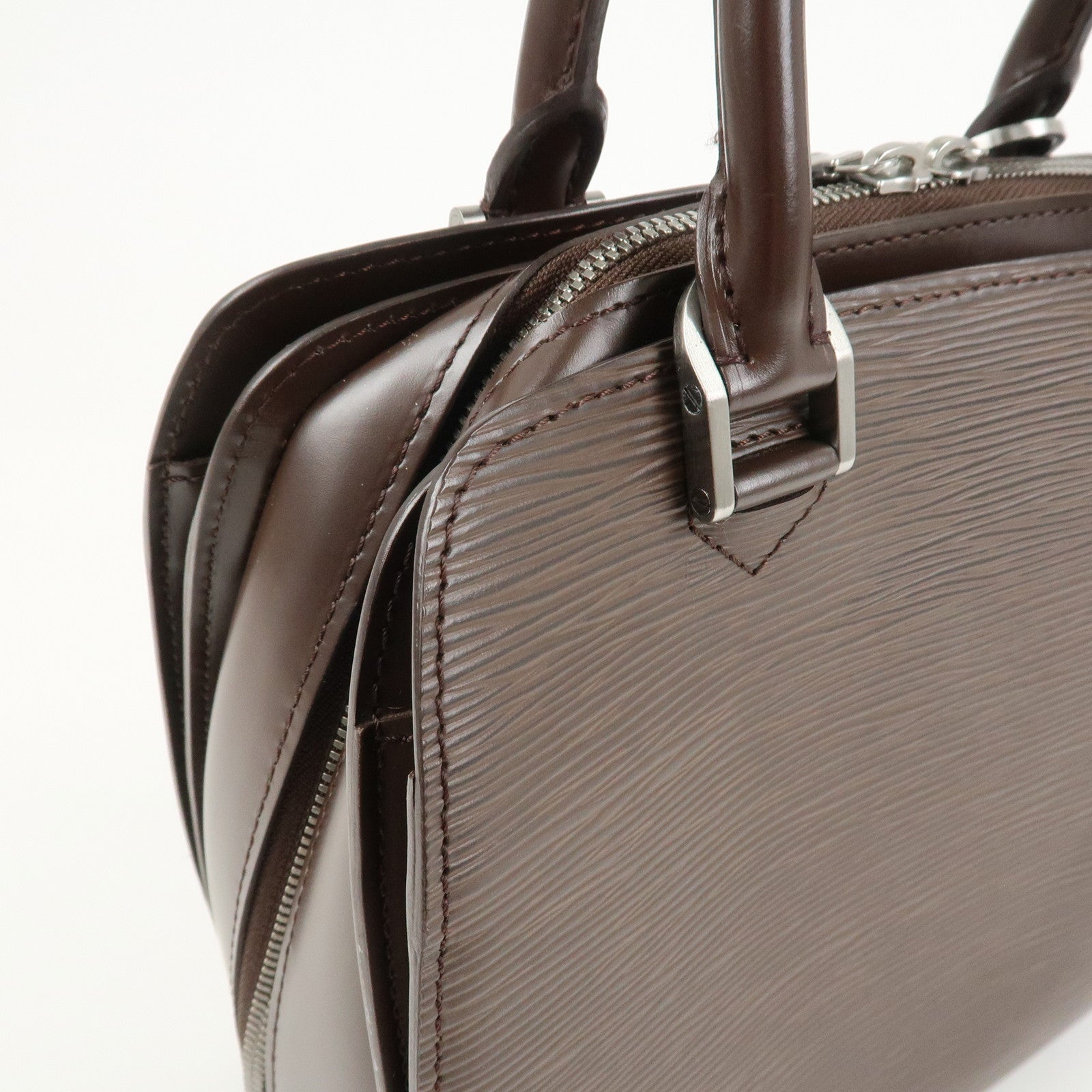 Louis Vuitton Epi Leather Pont Neuf Hand Bag Mocha Brown M5205D