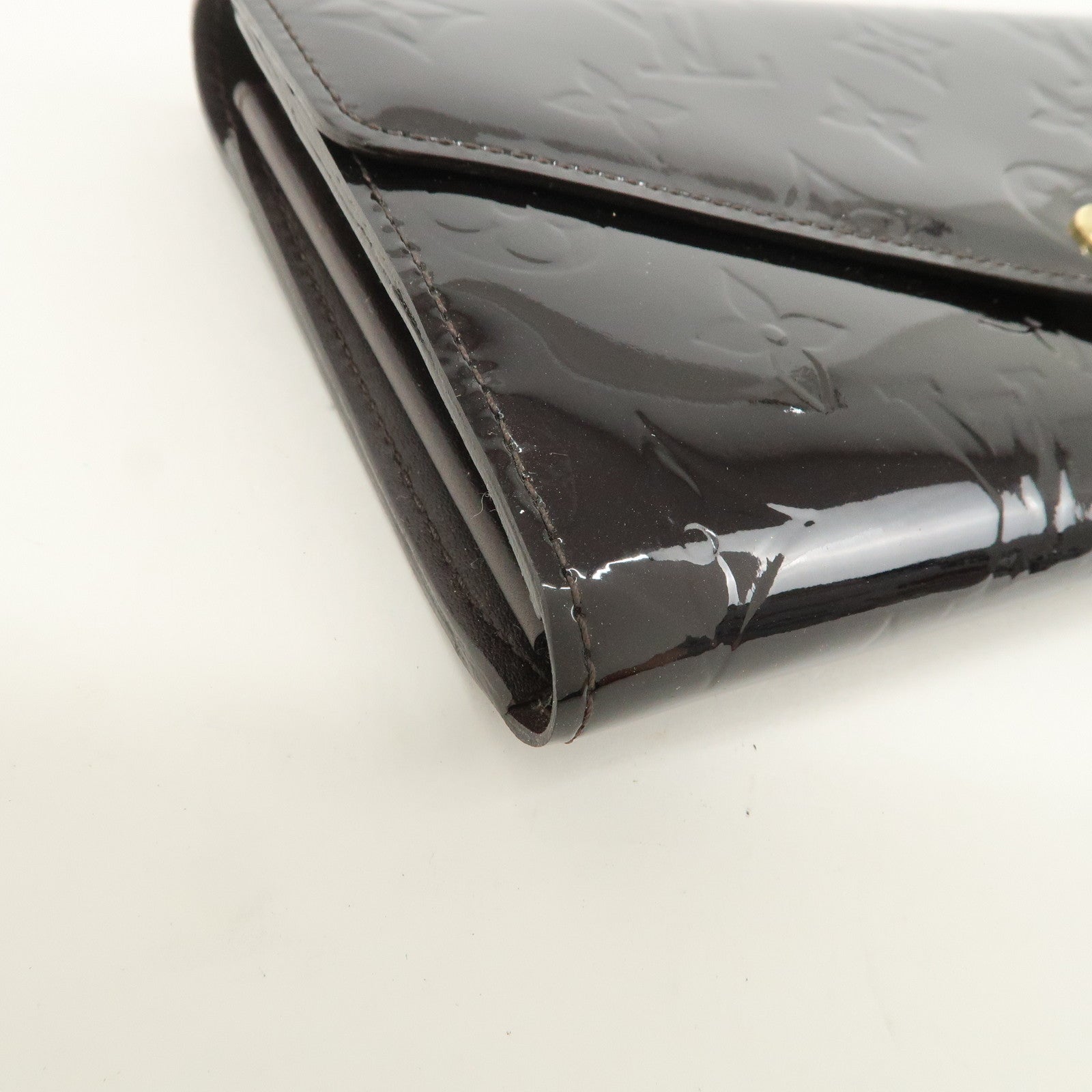 Louis Vuitton Monogram Vernis Portefeuille Sarah Long Wallet M90152