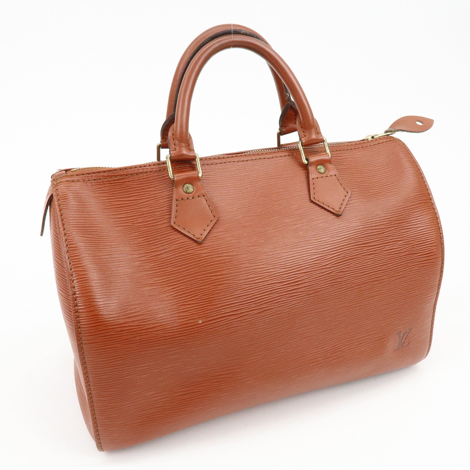 Louis Vuitton Epi Speedy 30 Hand Boston Bag Kenya Brown M43003