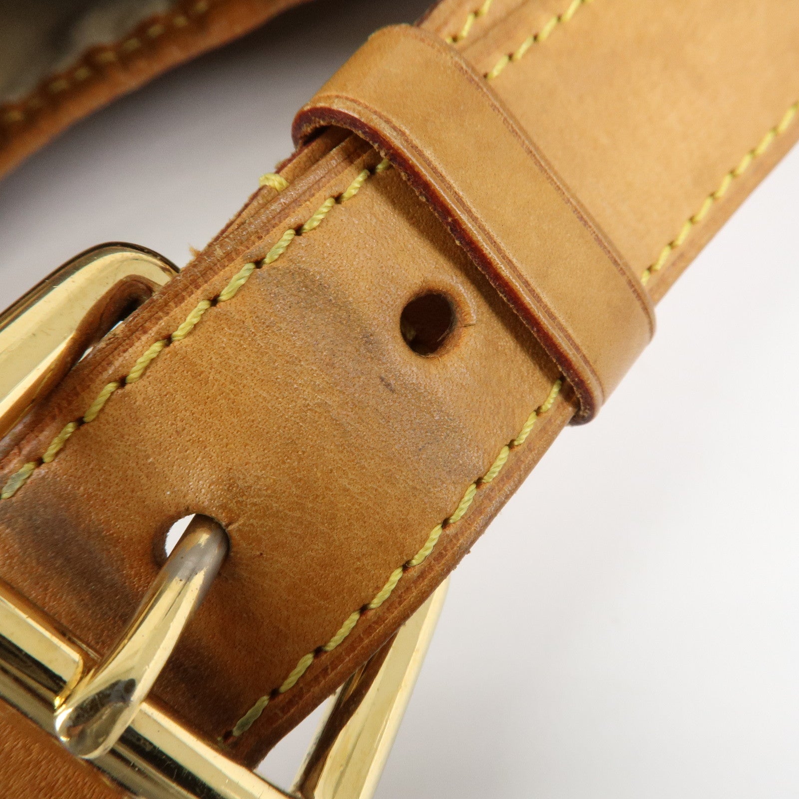 Louis Vuitton Monogram Galliera PM Shoulder Bag Brown M56382 Used