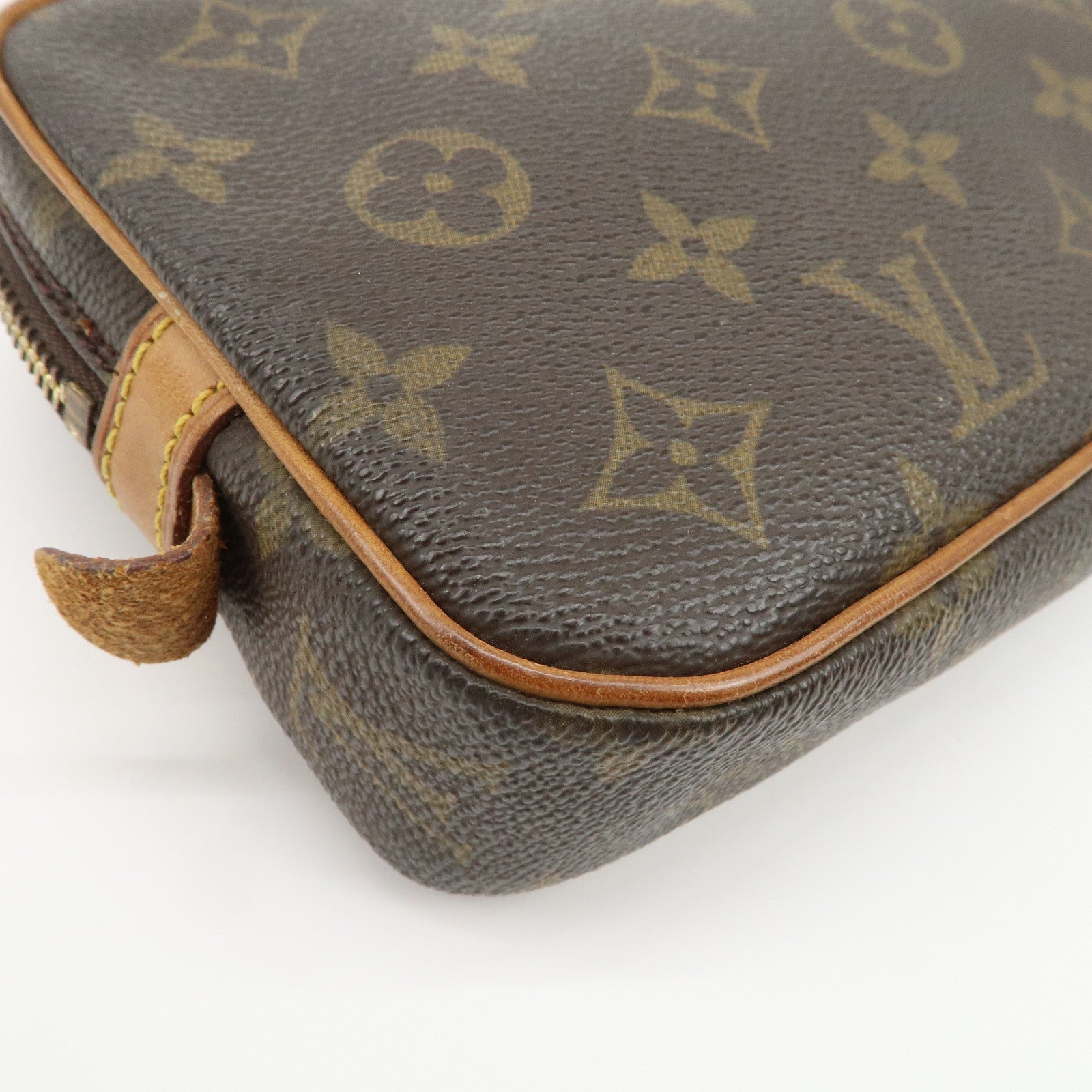 Louis Vuitton Monogram Pochette Marly Bandouliere Bag Brown M51828