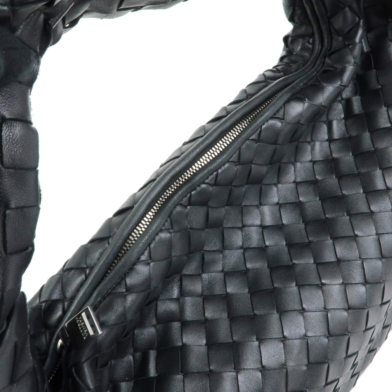 BOTTEGA VENETA Classic Jodie IntrecciatoLeather Shoulder Bag 600261