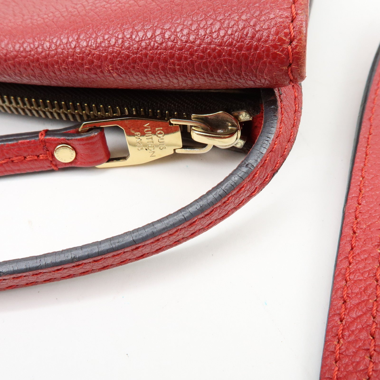 Louis Vuitton Monogram Twice Shoulder Crossbody Bag Cerise M50184
