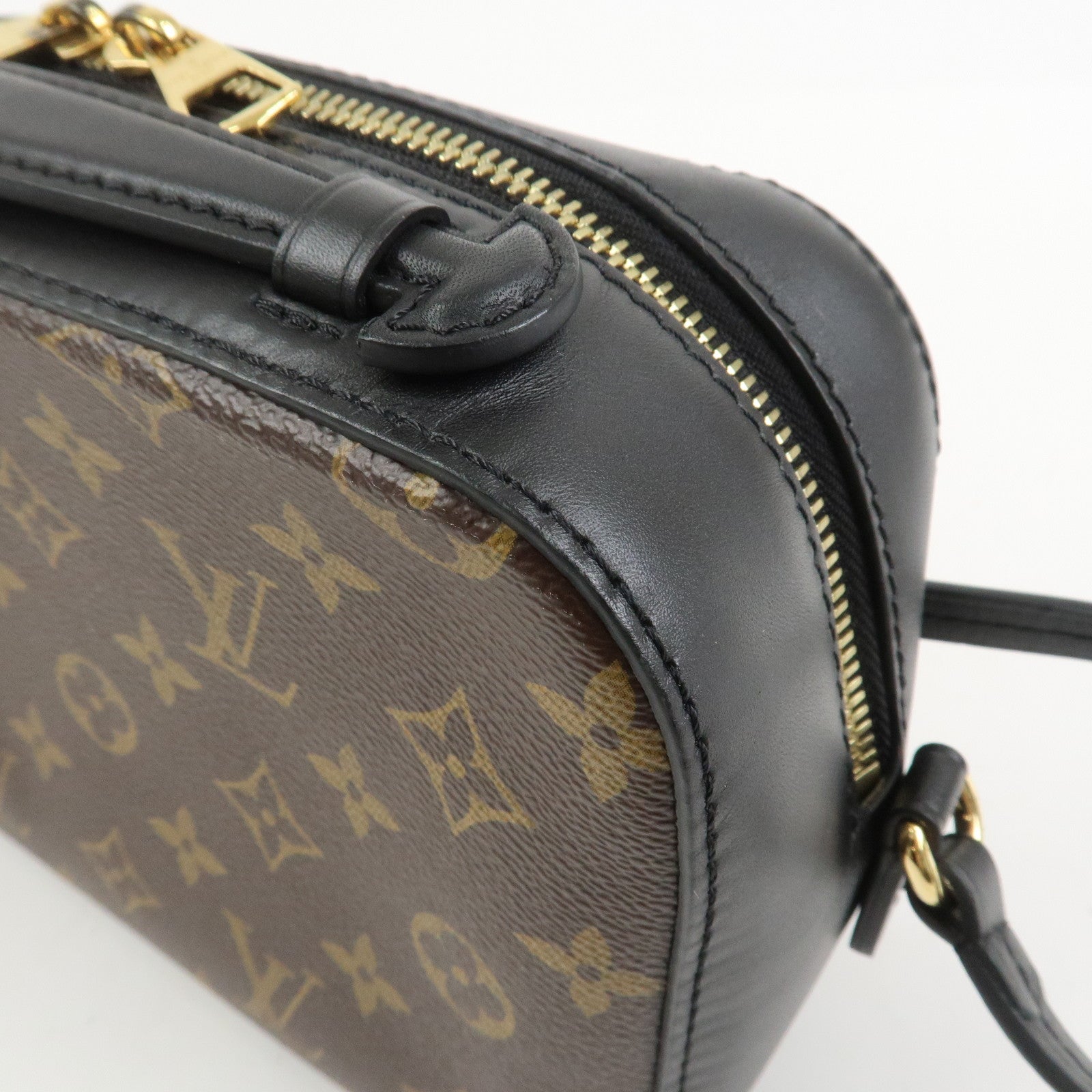 Louis Vuitton Monogram Santonge Shoulder Bag Brown M43555
