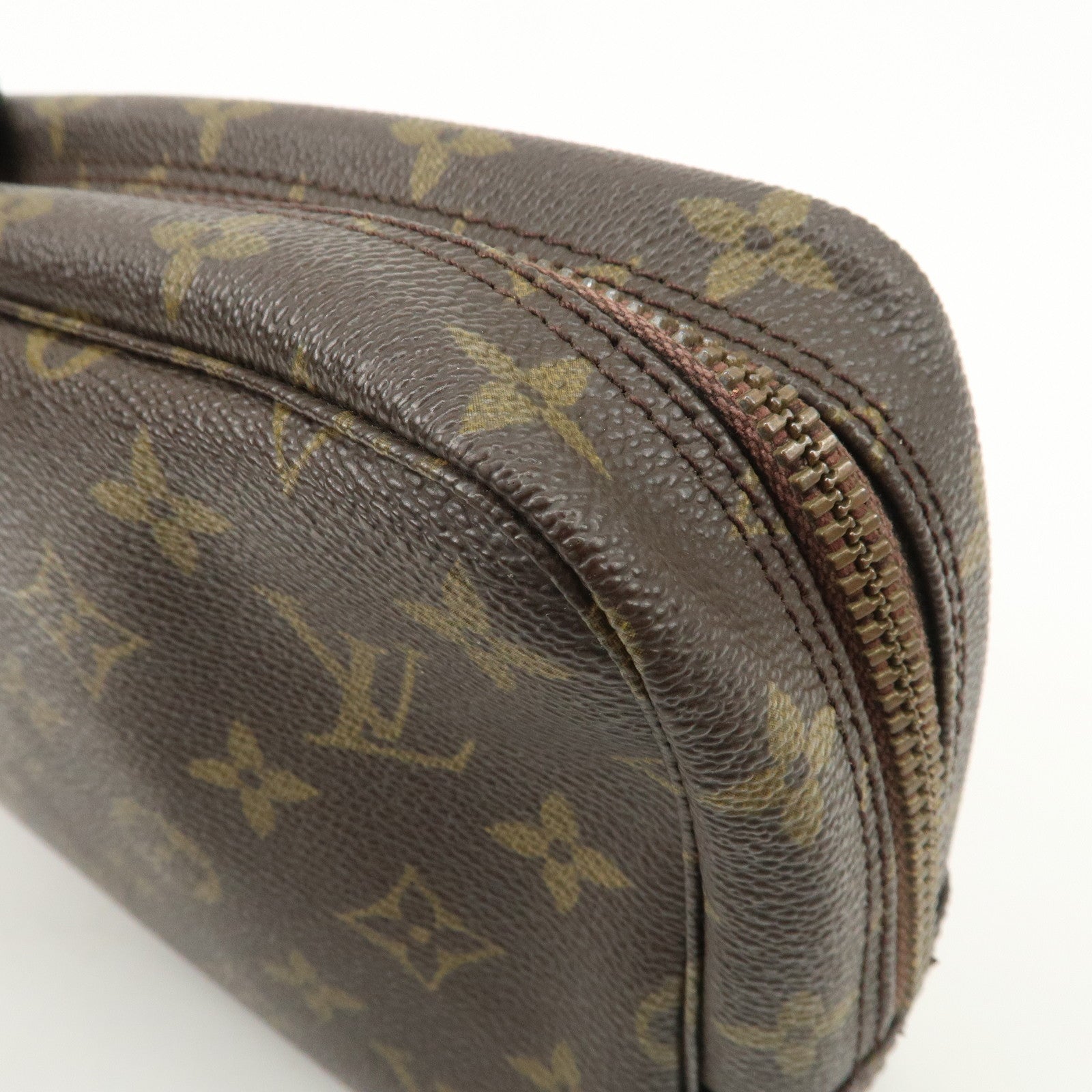 Louis Vuitton Monogram Trousse Toilette 23 Pouch Brown M47524