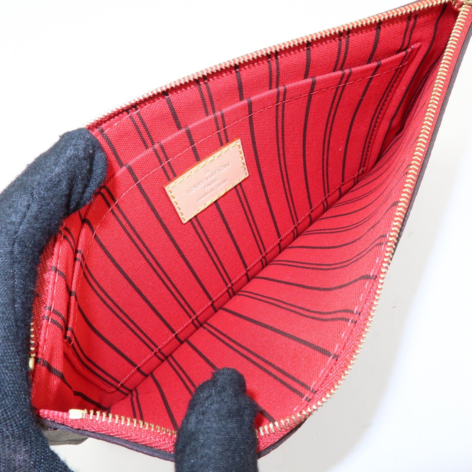 Louis Vuitton Monogram Pouch for Neverfull MM Tote Bag M41177