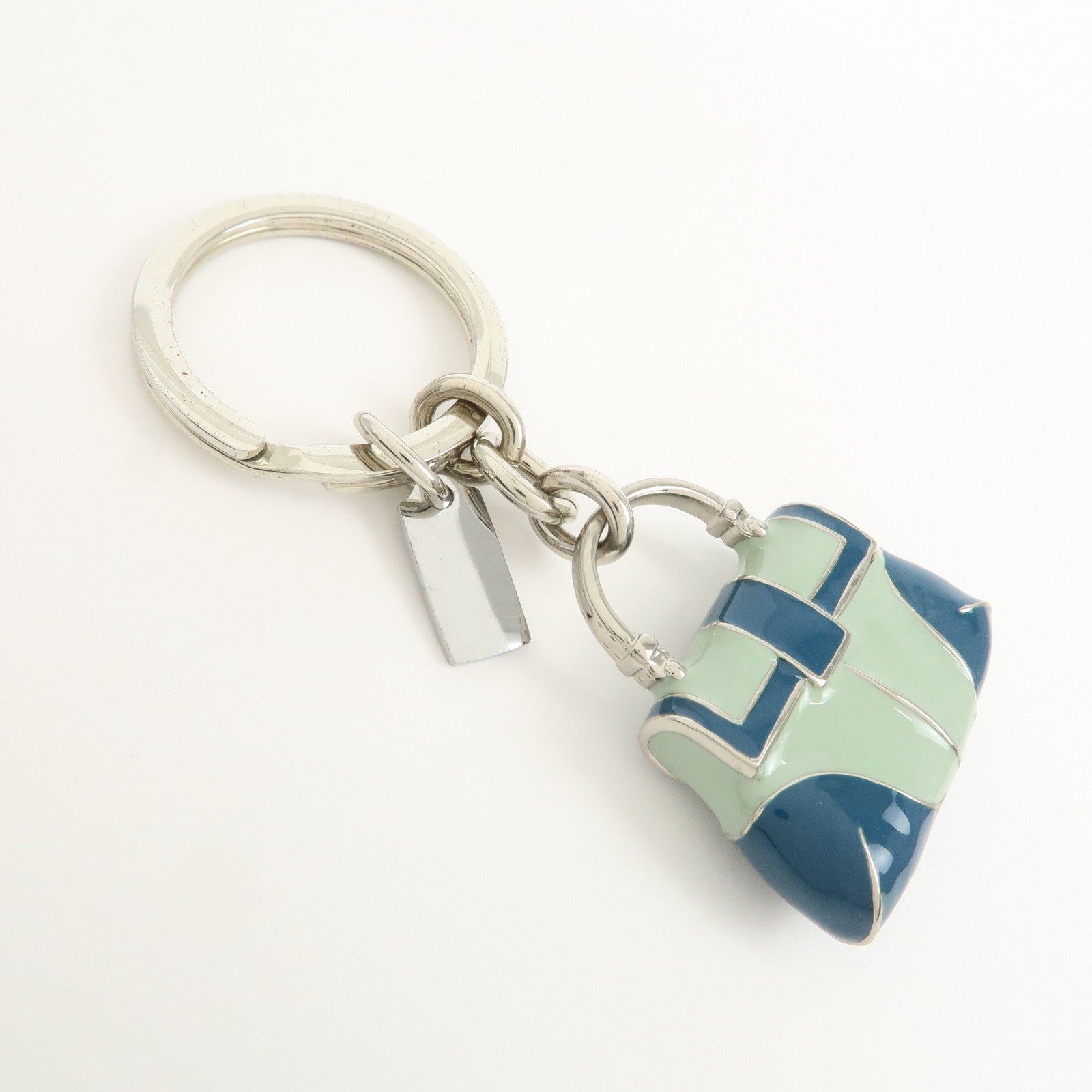 COACH Set Of 3 Key Charm Signature Silver Multicolor Star