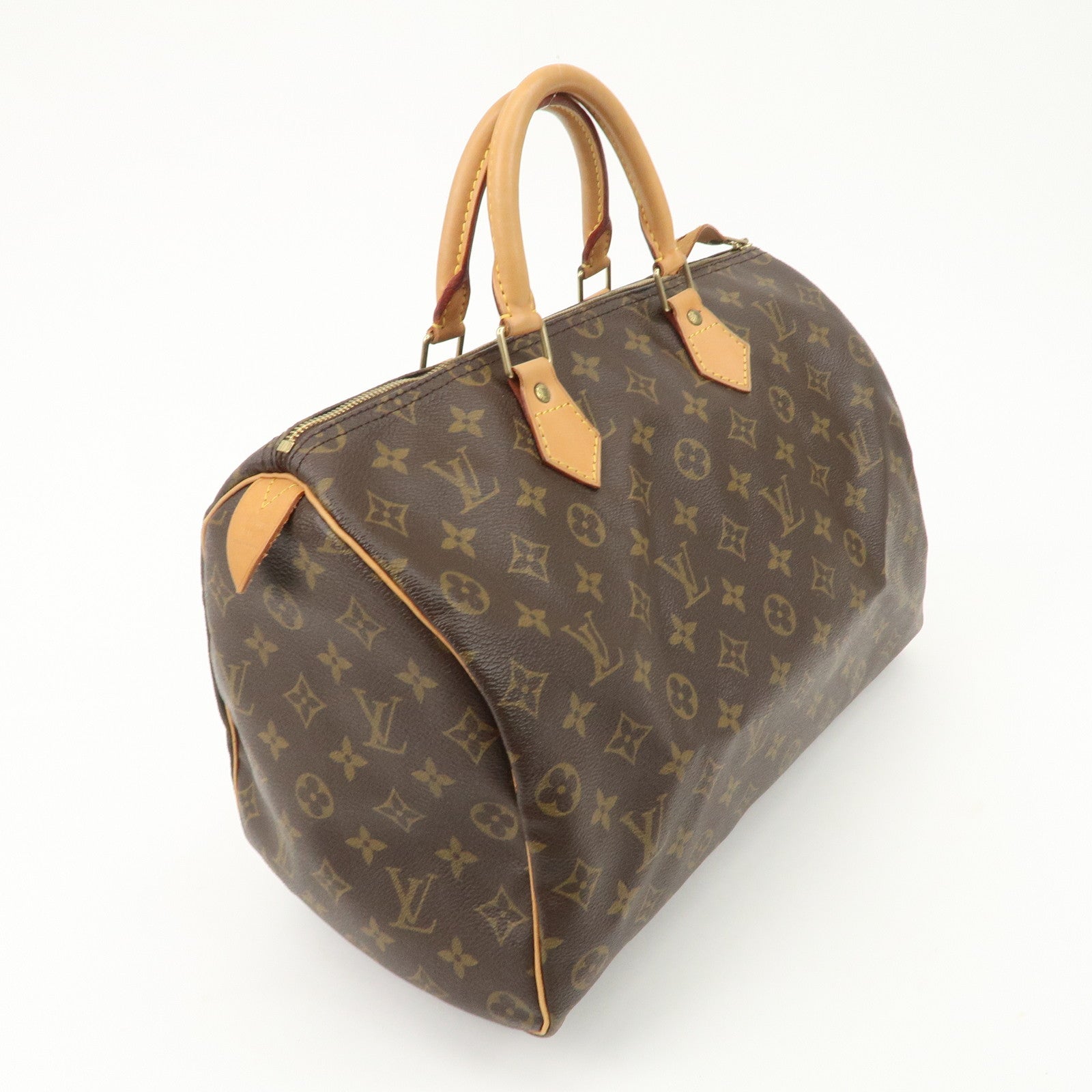 Louis Vuitton Monogram Speedy 35 Boston Bag Hand Bag M41524