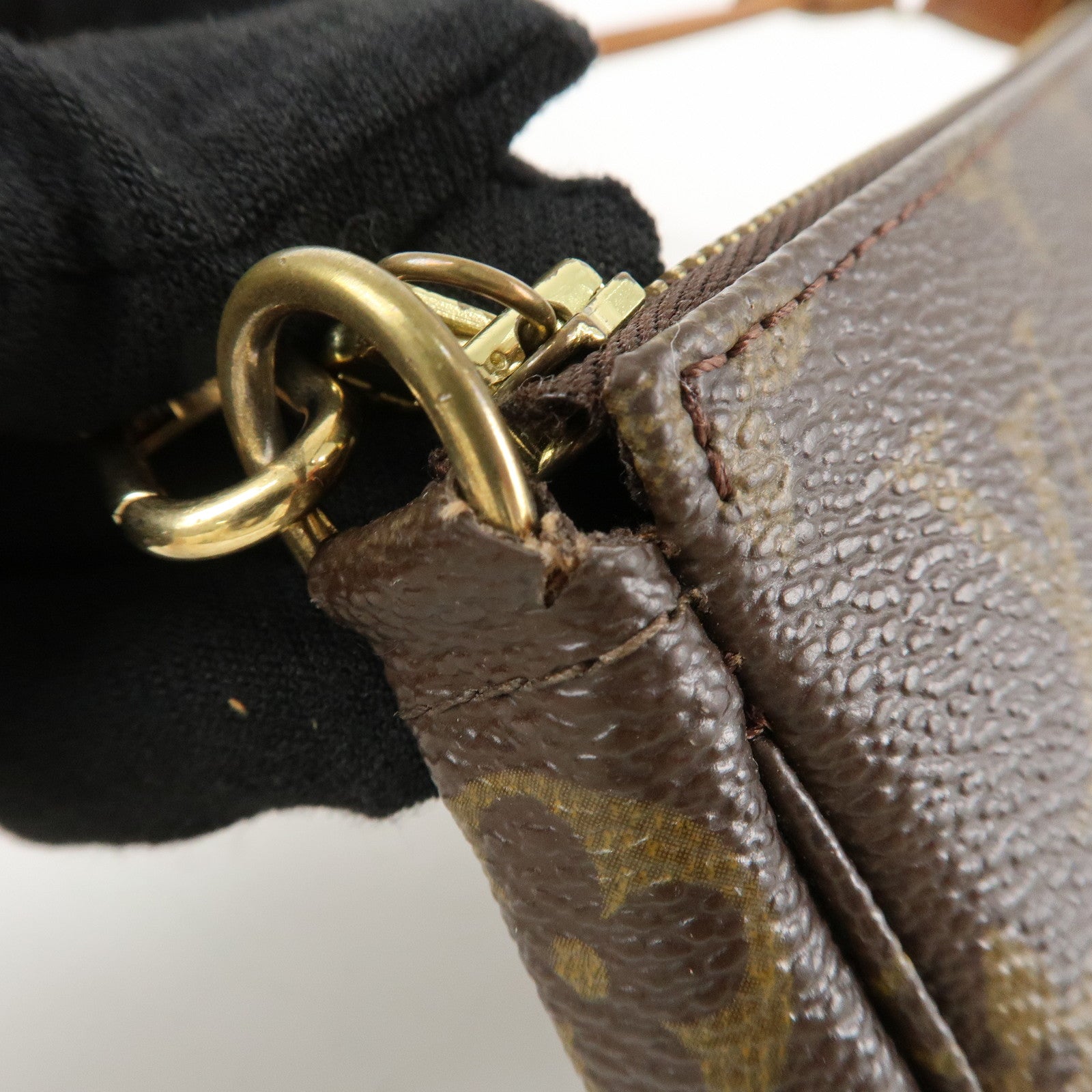 Louis Vuitton Monogram Pochette Accessoires Pochette Pouch M51980 Used