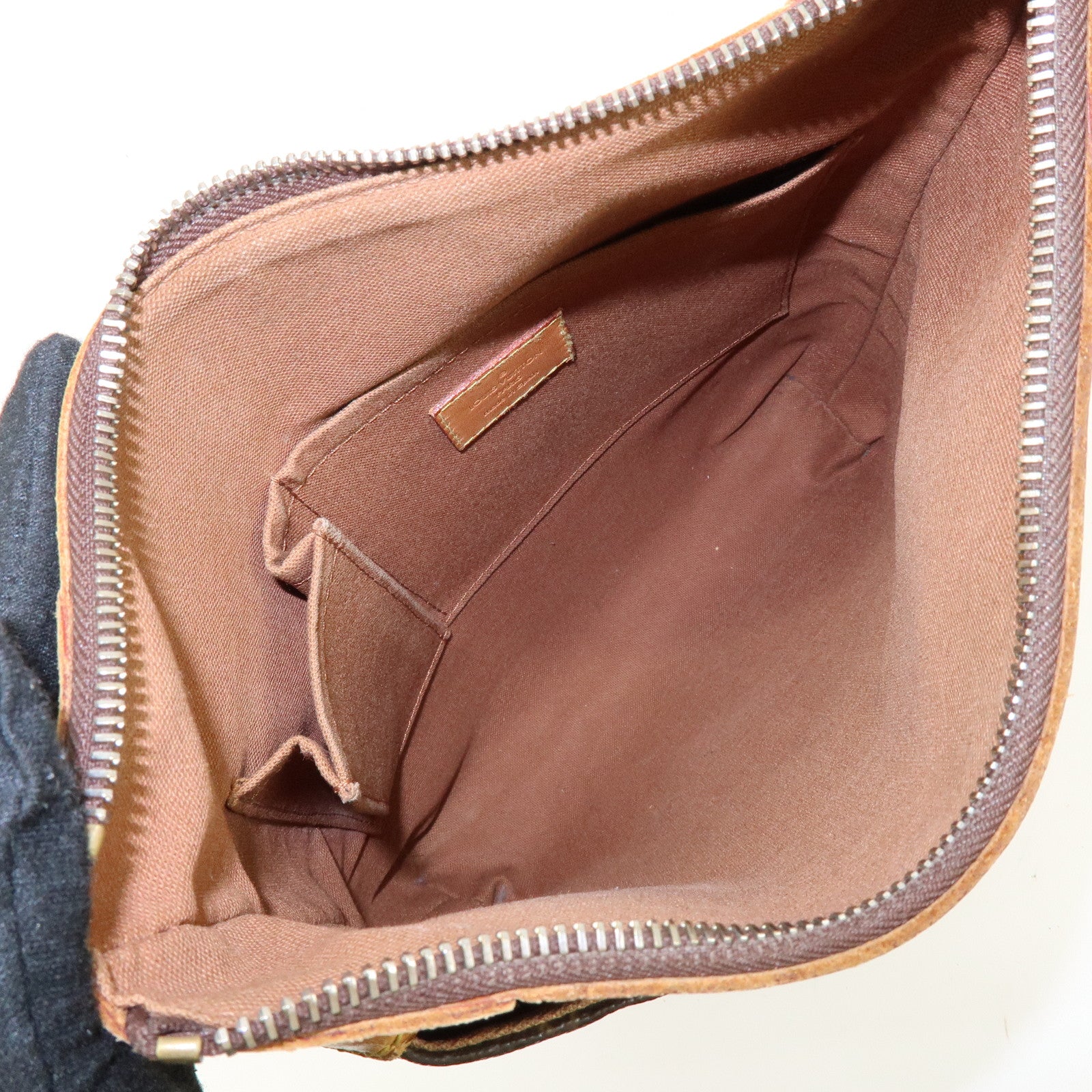 Louis Vuitton Monogram Odeon PM Shoulder Bag Brown M56390