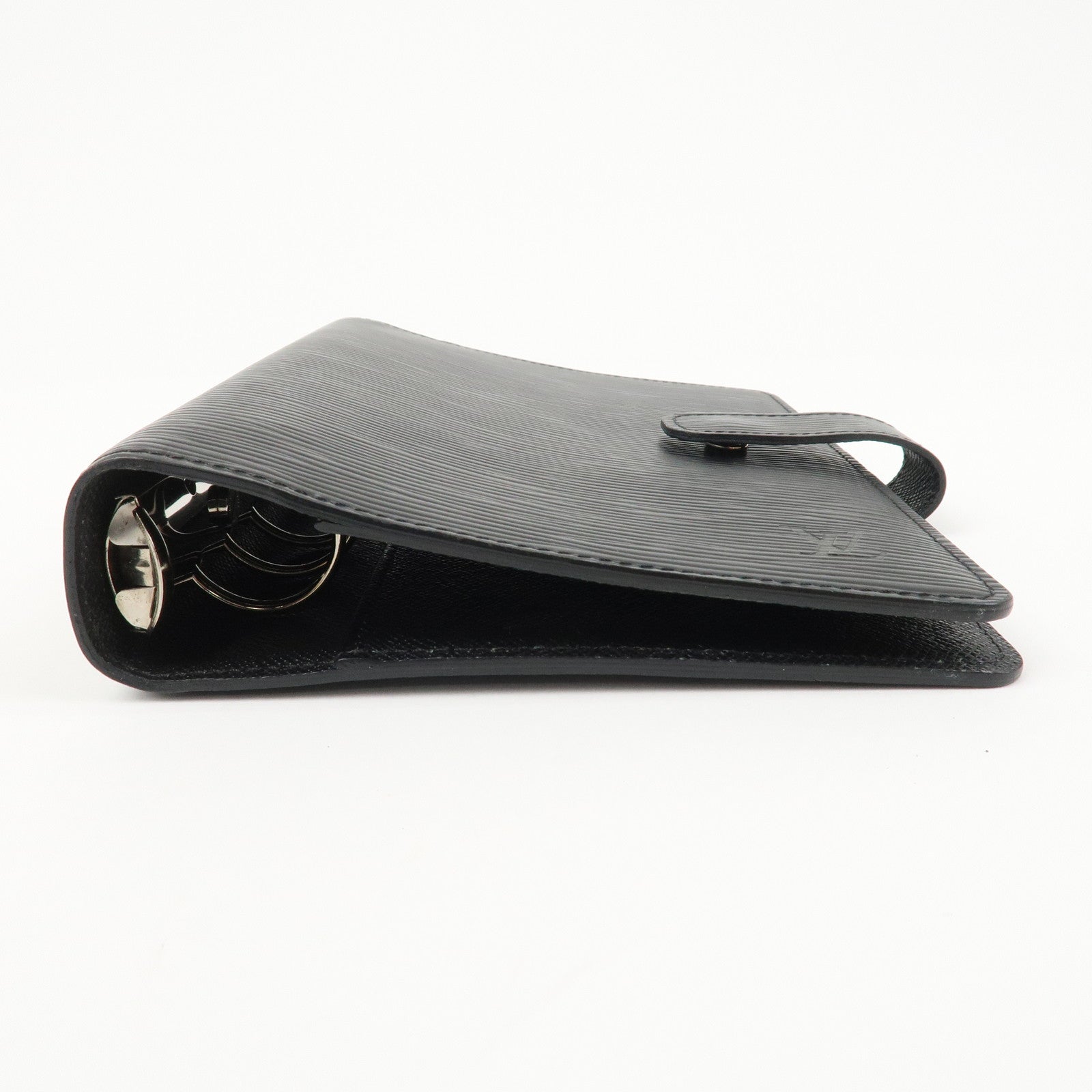 Louis Vuitton Epi Agenda MM Planner Cover Noir Black R20042