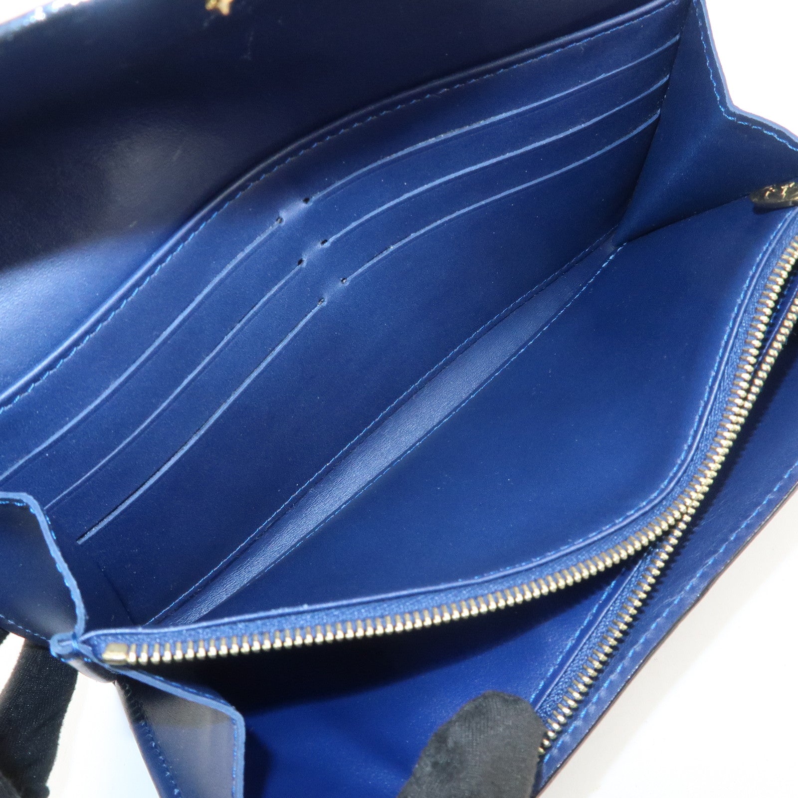 Louis Vuitton Monogram Vernis Leather Portefeuille Sarah Wallet M90049