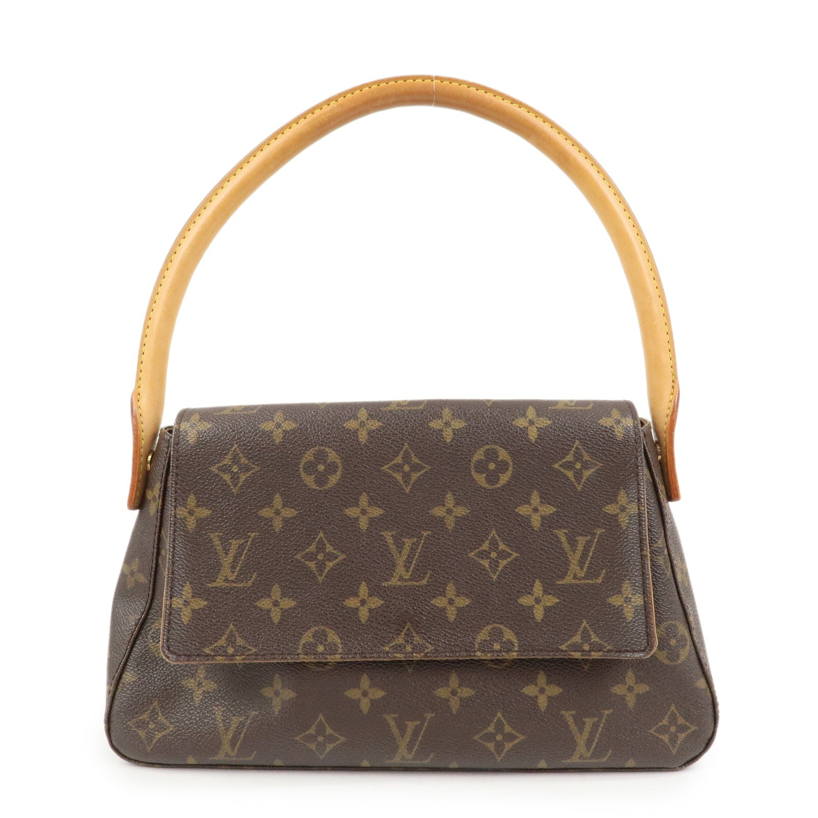 Louis Vuitton Monogram Mini Looping Shoulder Bag Brown M51147