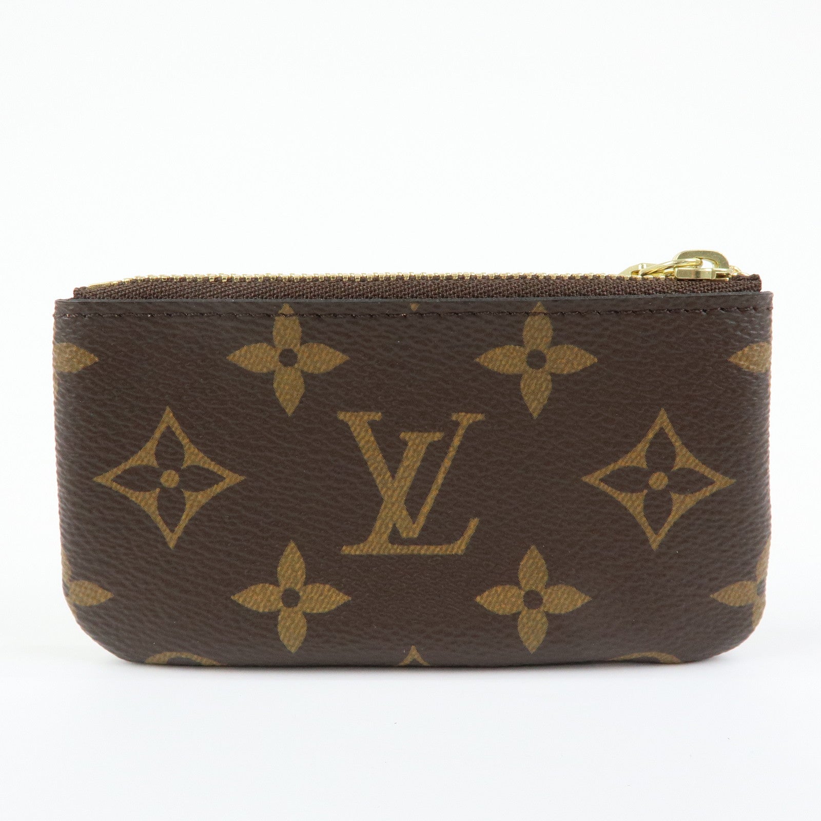 Louis Vuitton Monogram Pochette Cles Coin Case Key Case M62650