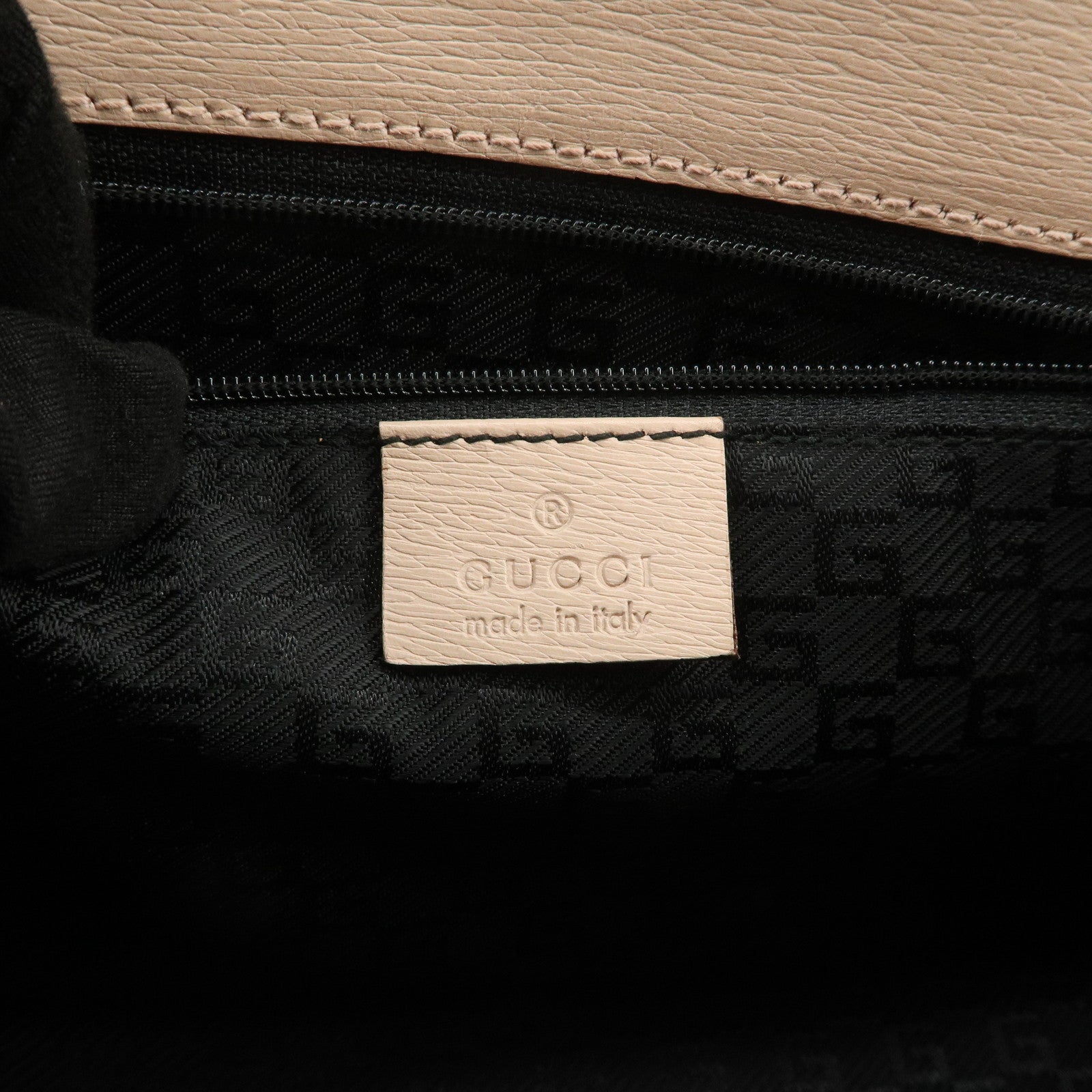 GUCCI Jackie Leather Shoulder Bag Hand Bag Pink 002 1068