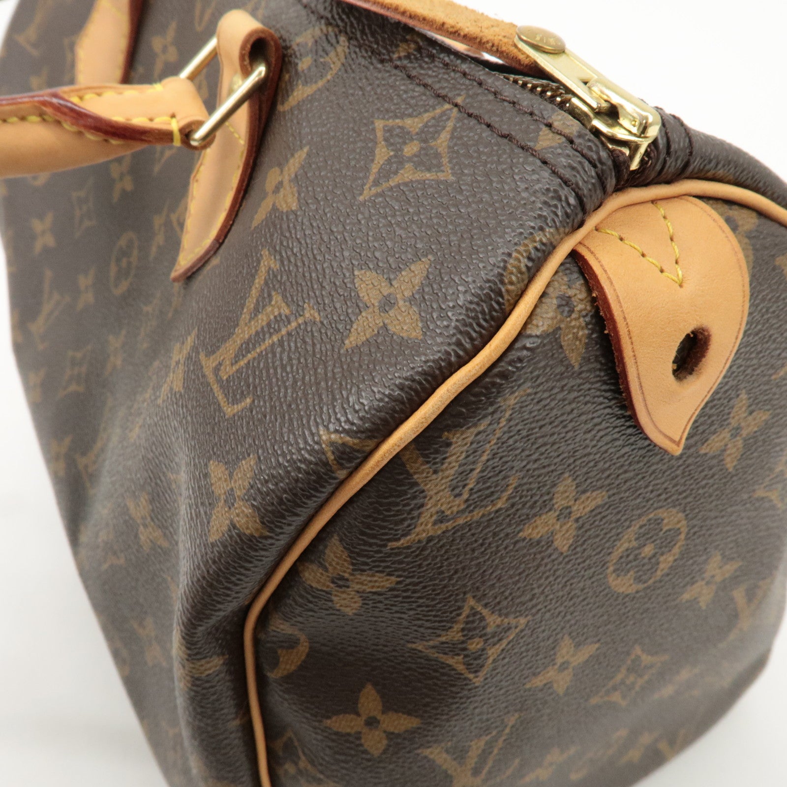Louis Vuitton Monogram Speedy 30 Hand Bag Boston Bag M41526 Used