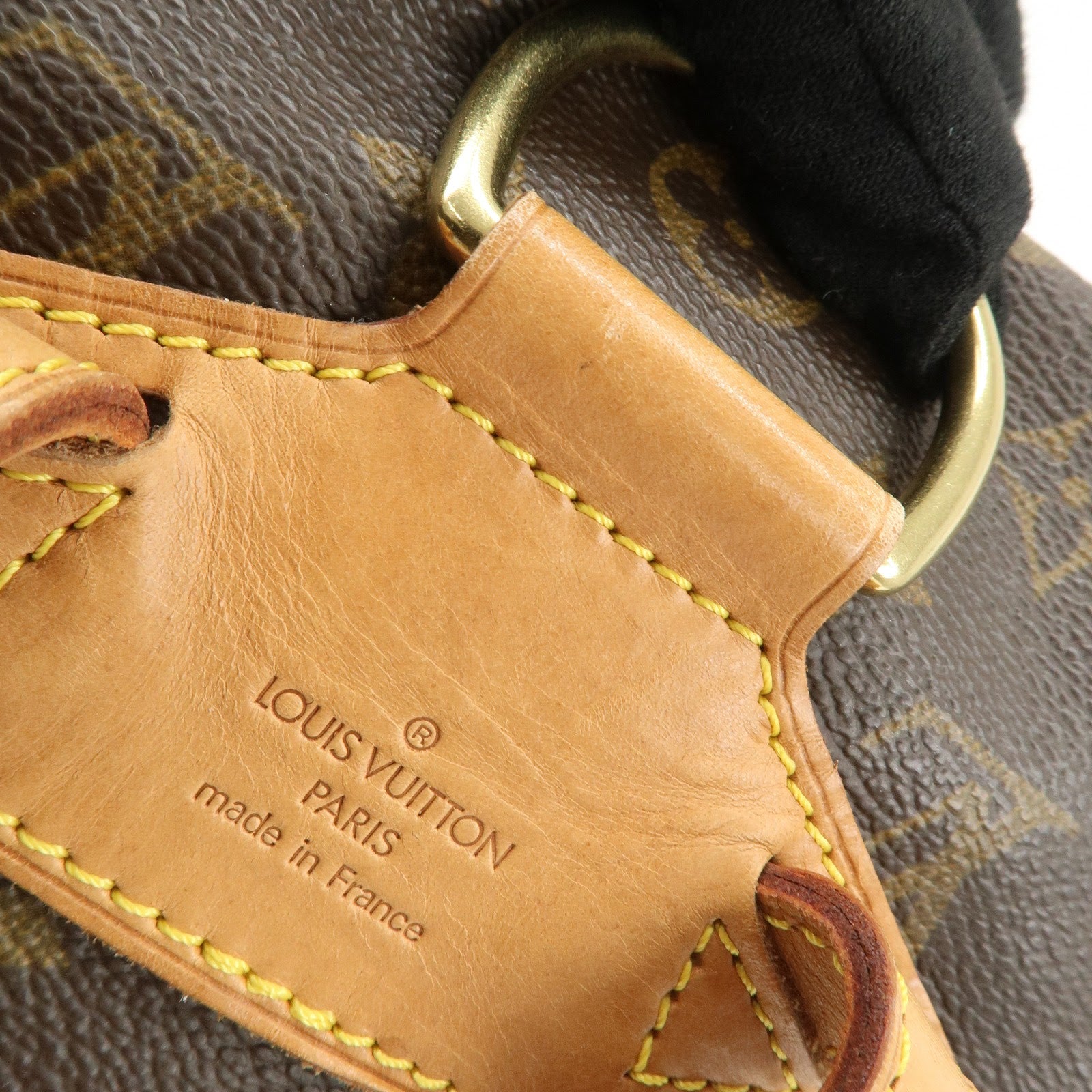 Louis Vuitton Monogram Montsouris MM Back Pack Brown M51136 Used