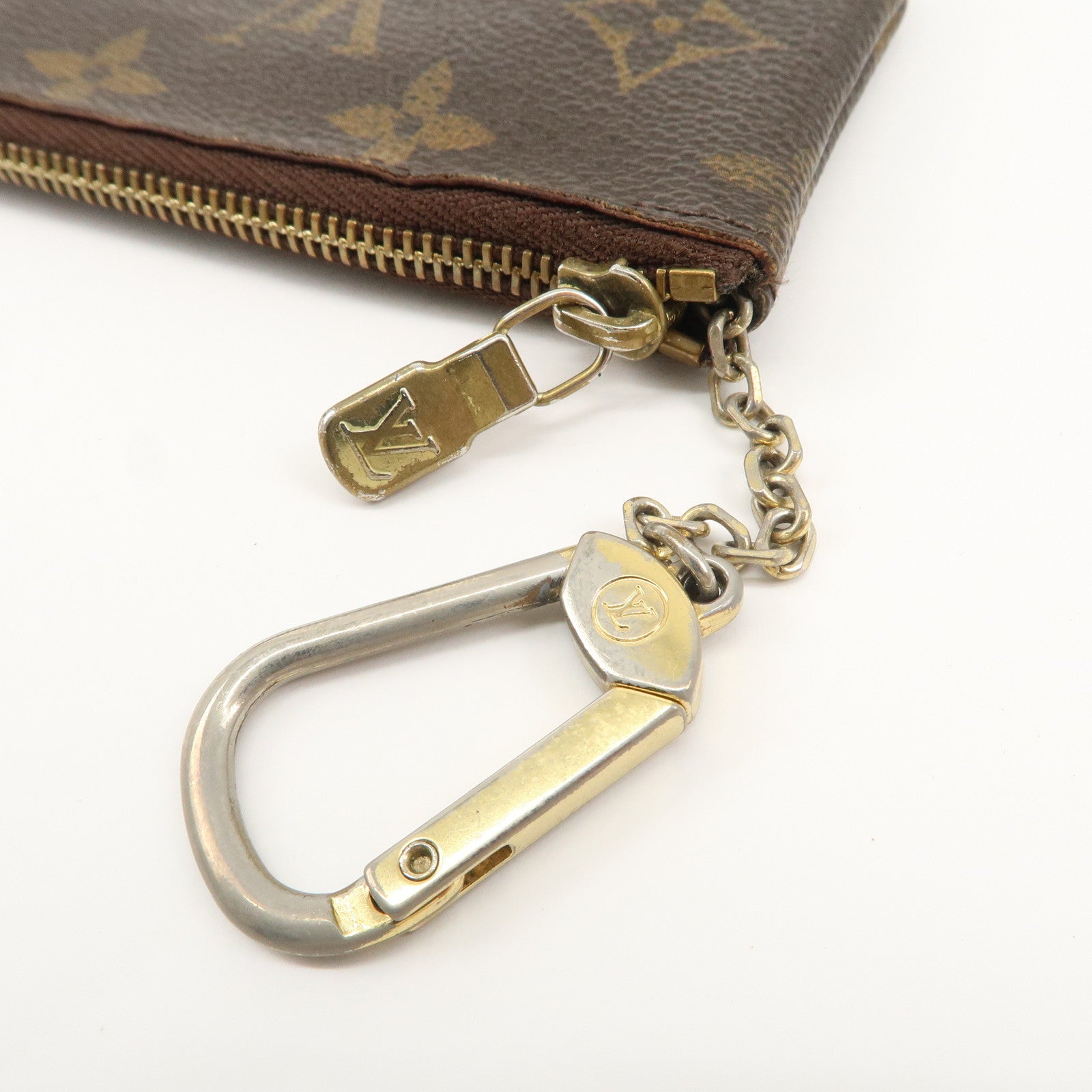 Louis Vuitton Monogram Set of 3 Coin Case M62650 M61970 Used